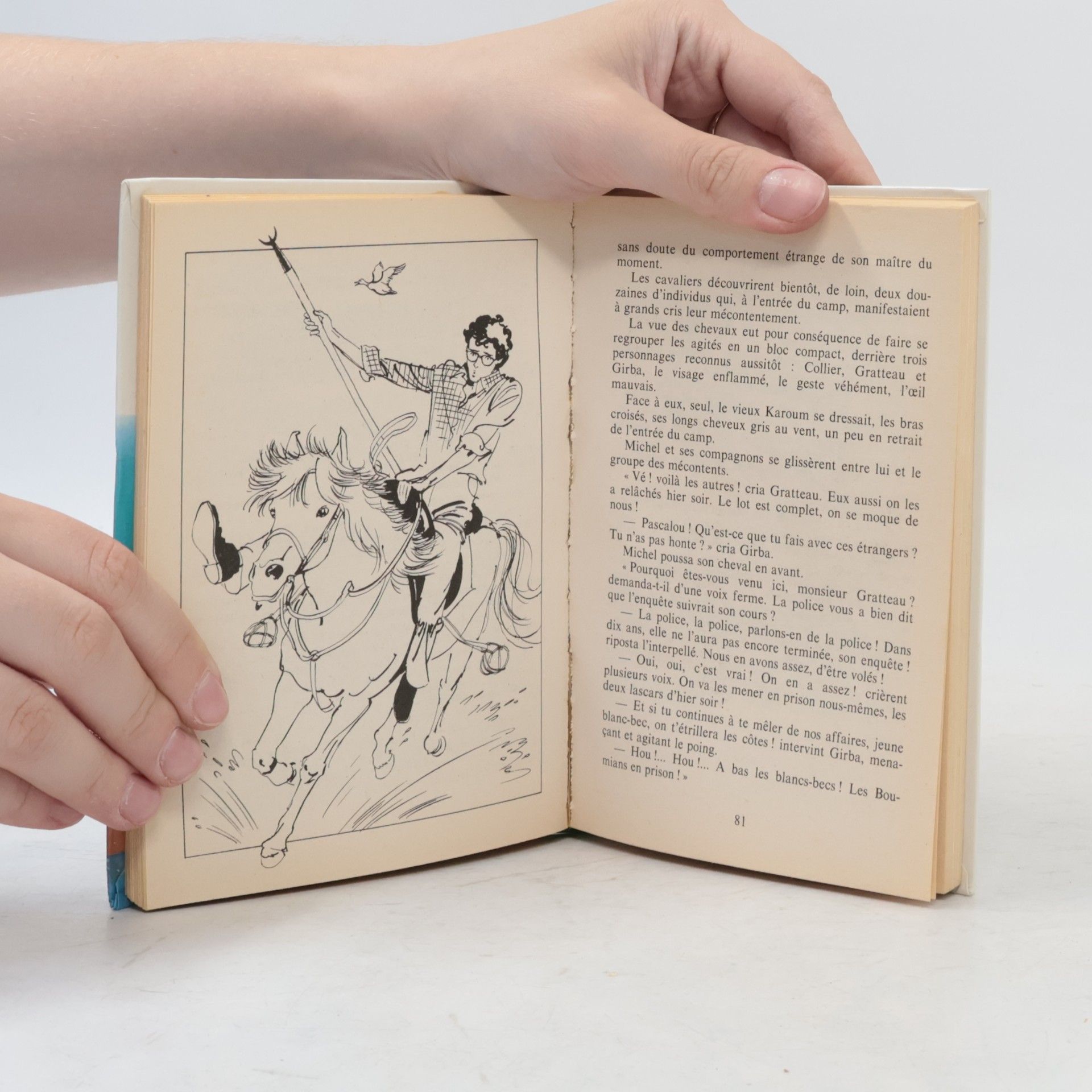 Georges Bayard Bibliothèque Verte: Michel chez les Gardians