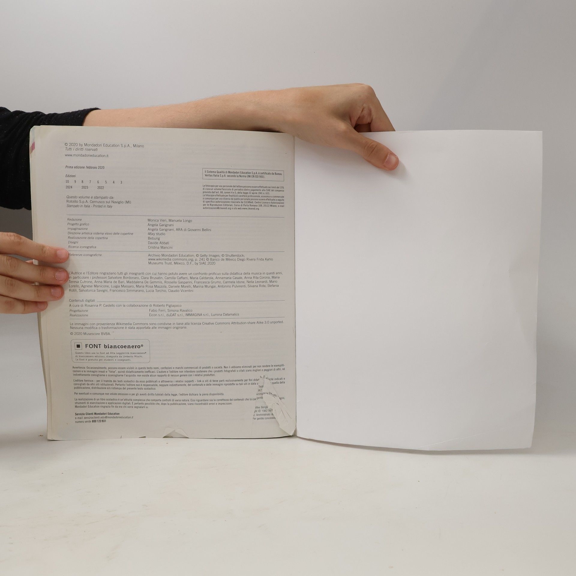 Kolektiv autorů La città delle note A. Metodo e repertori