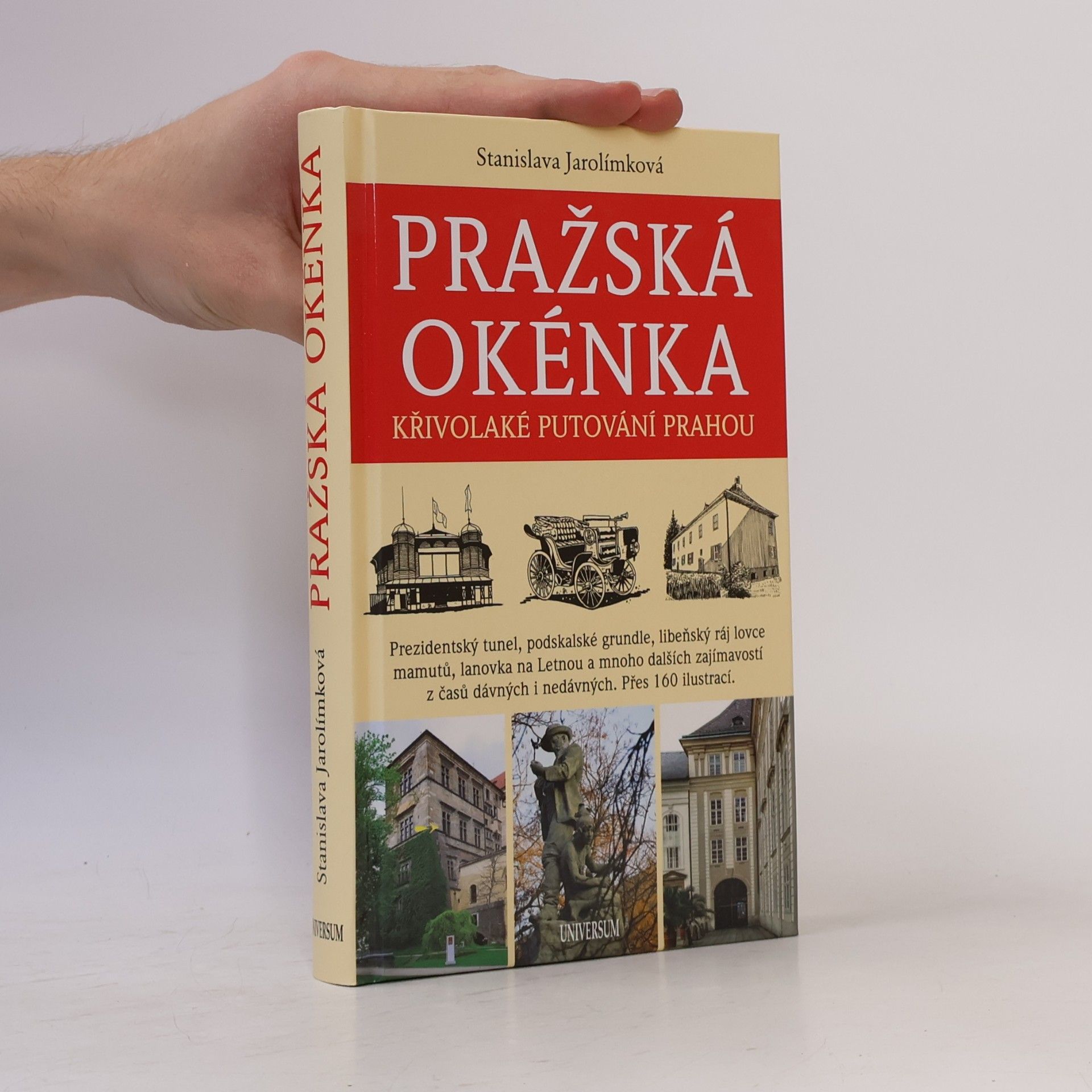 Stanislava Jarolímková Pražská okénka : křivolaké putování Prahou