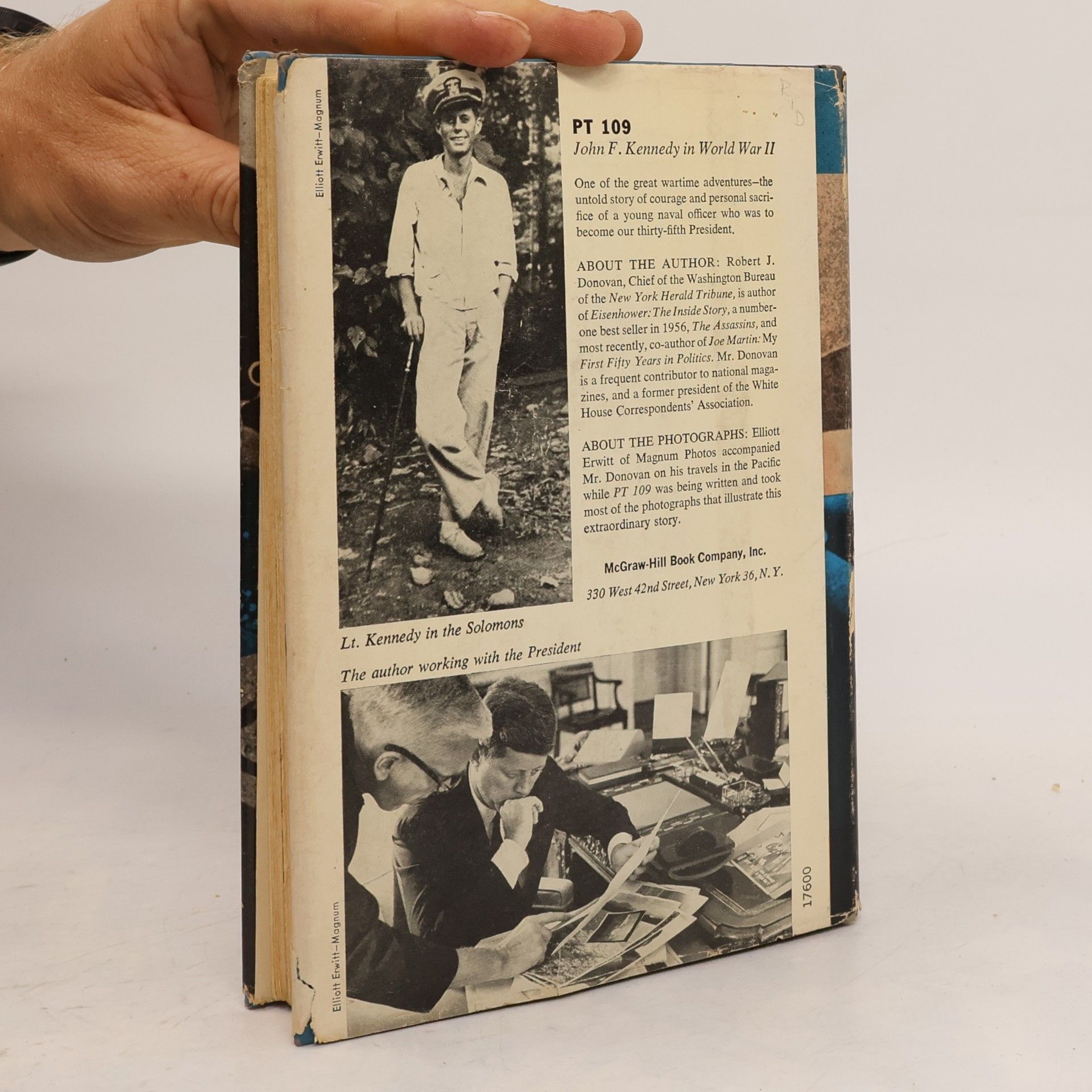 Robert J. Donovan PT 109. John F. Kennedy in World War II
