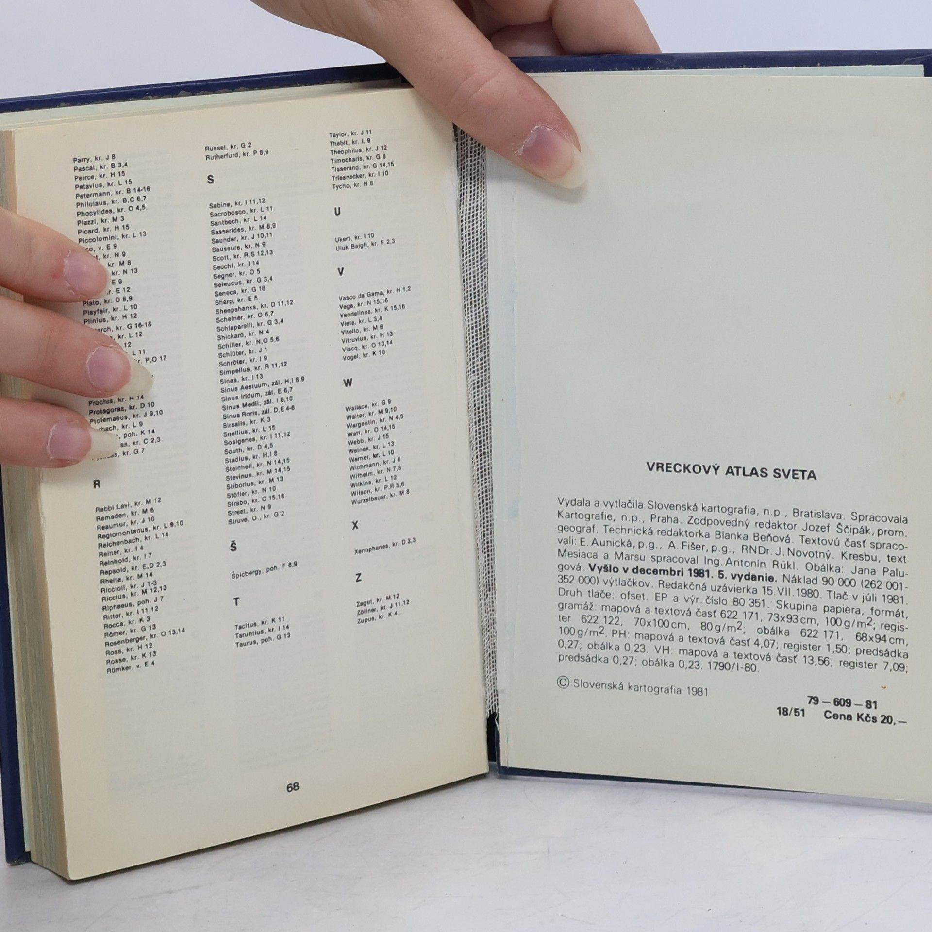 Various authors Vreckový atlas sveta