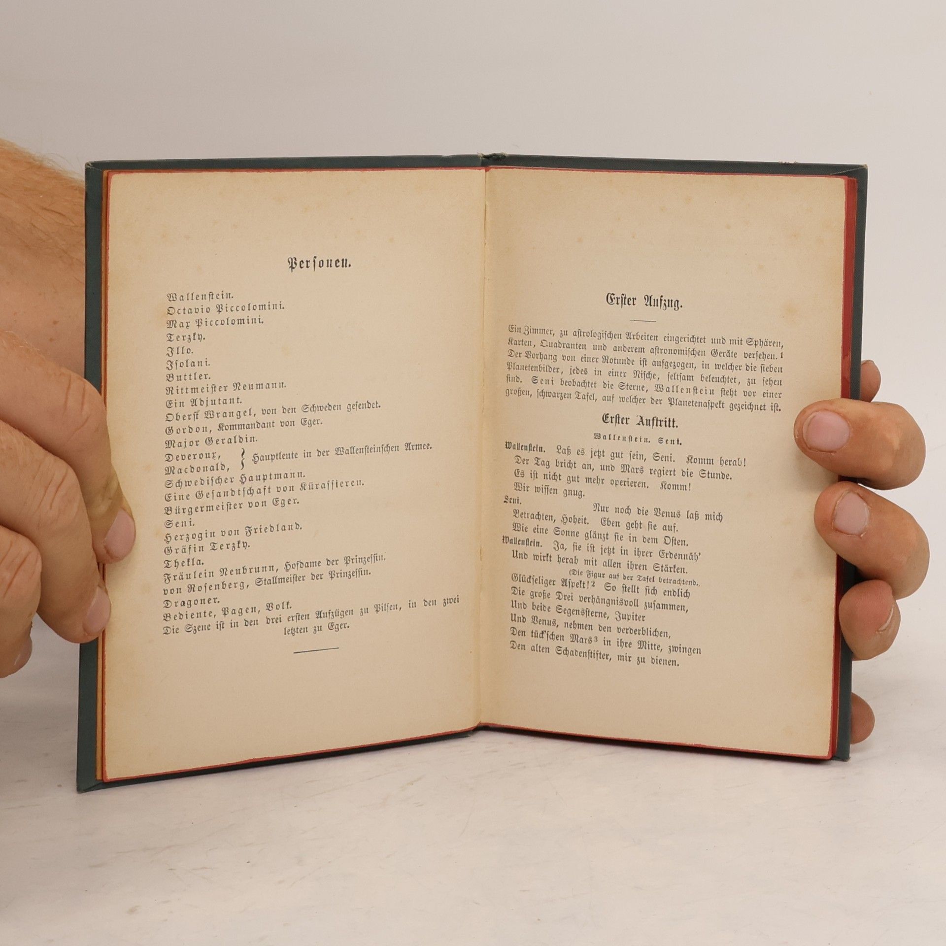Friedrich Schiller Wallenstein. Ein dramatisches Gedicht. Zweites Bändchen. Wallensteins Tod