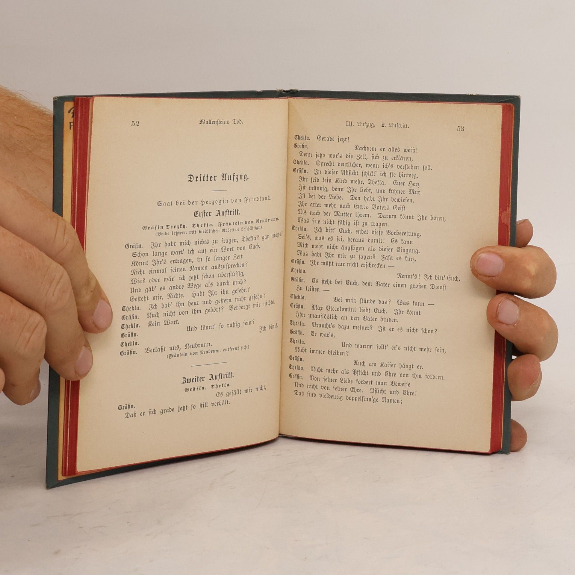 Friedrich Schiller Wallenstein. Ein dramatisches Gedicht. Zweites Bändchen. Wallensteins Tod