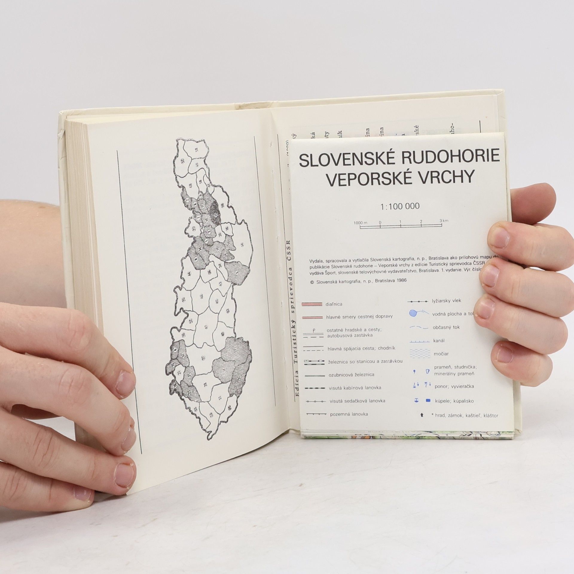Autorenkollektiv Slovenské rudohorie. Veporské vrchy