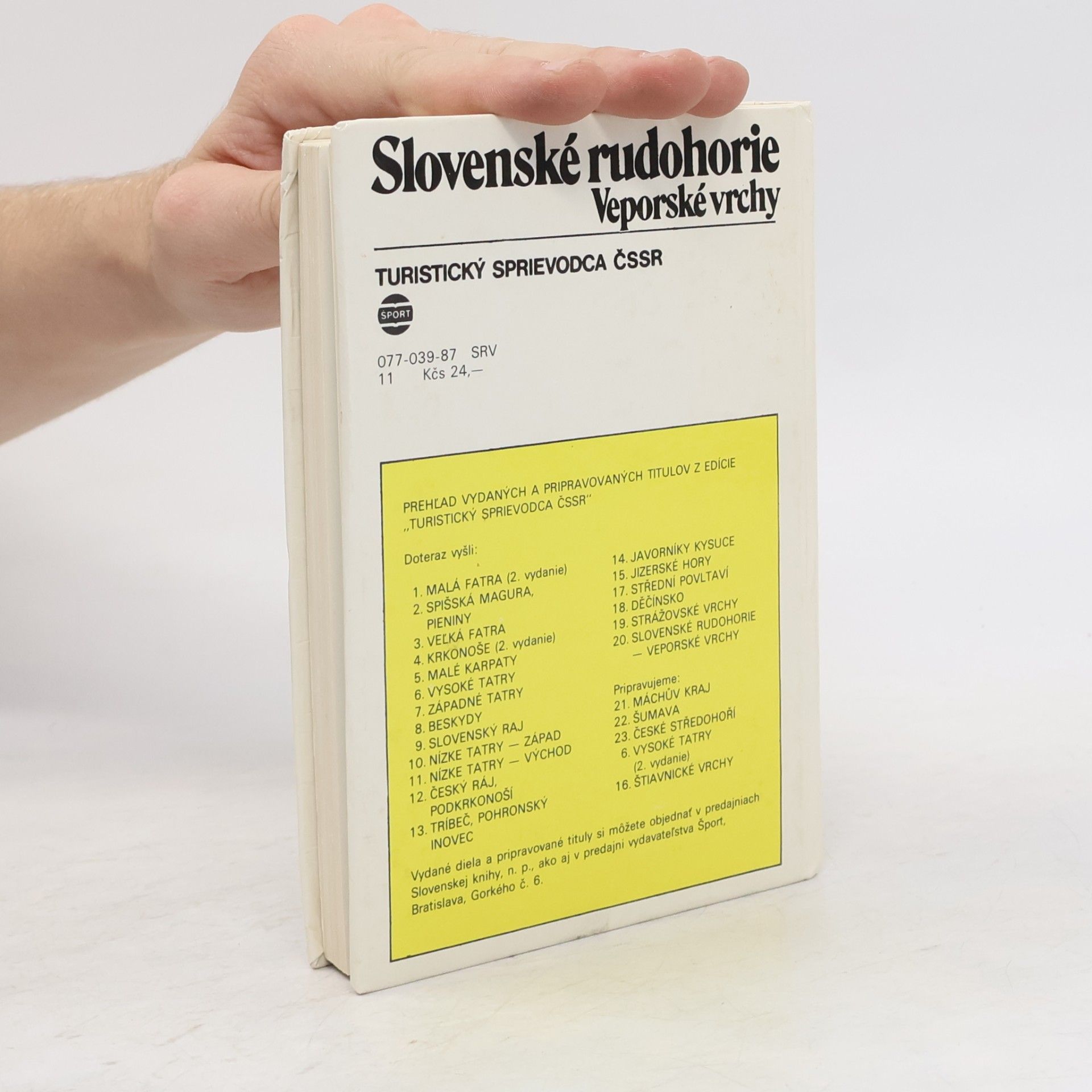 Autorenkollektiv Slovenské rudohorie. Veporské vrchy