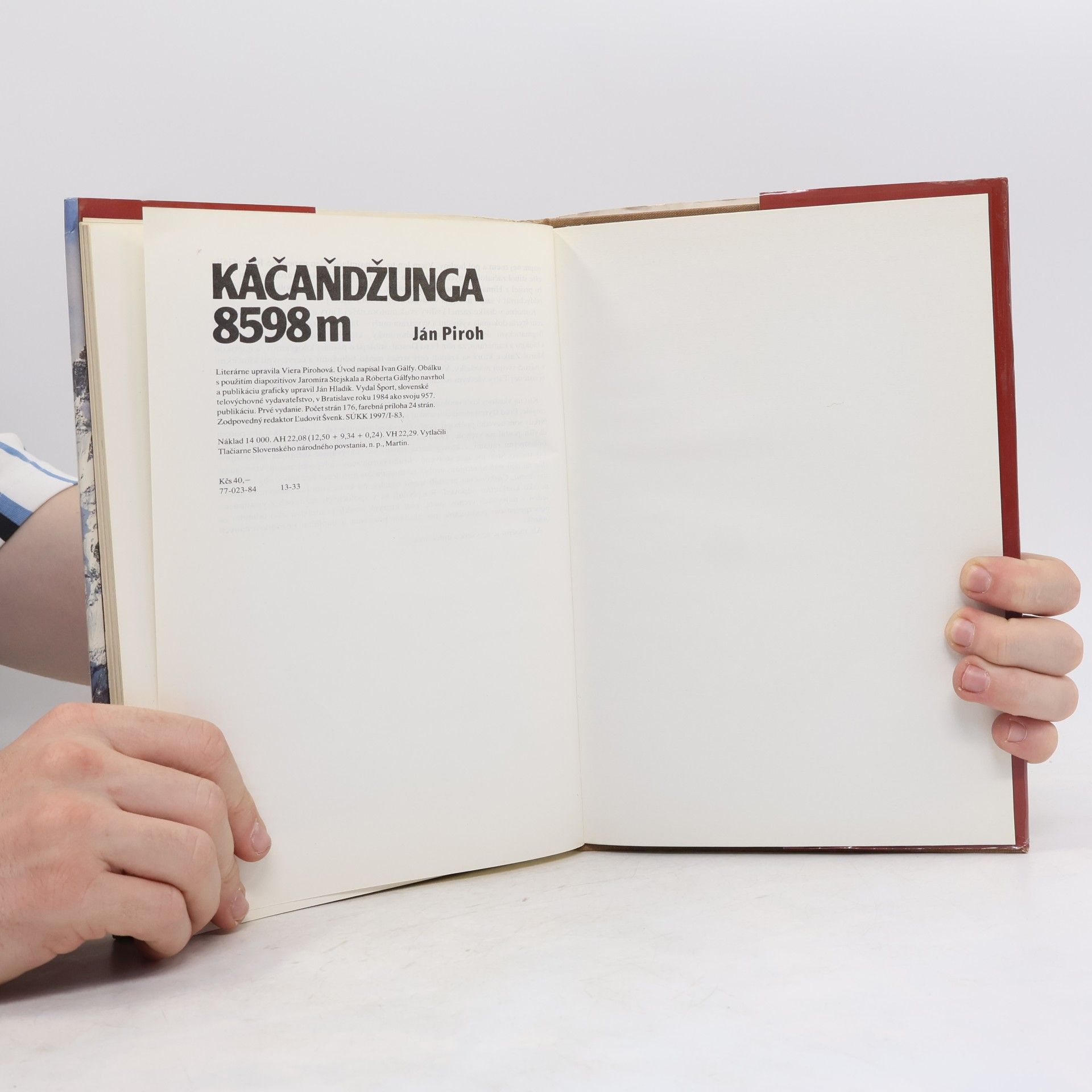 Ján Piroh Káčaňdžunga 8598 m