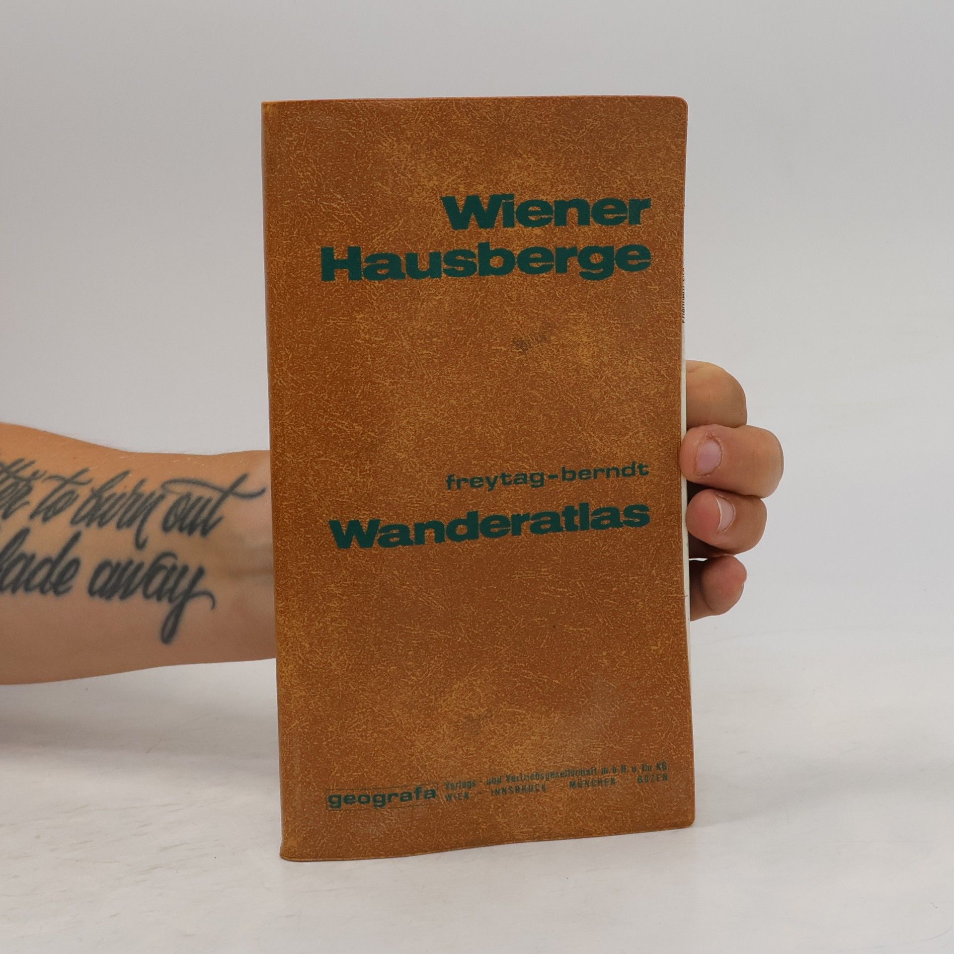 Erwin Benesch Freytag-&-Berndt-Wanderatlas Wiener Hausberge