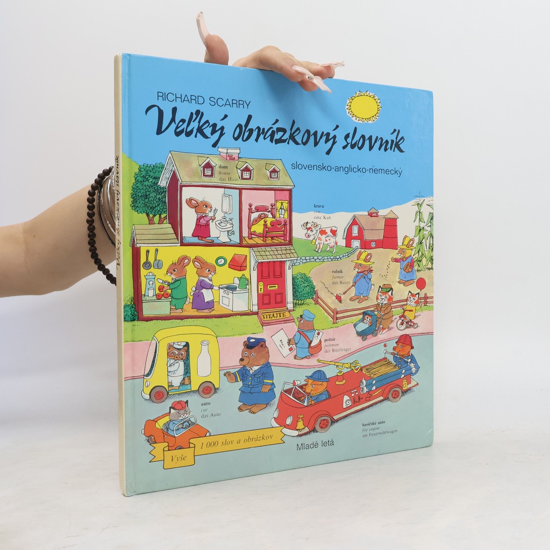 Richard Scarry Veľký obrázkový slovník. Slovensko-anglicko-nemecký
