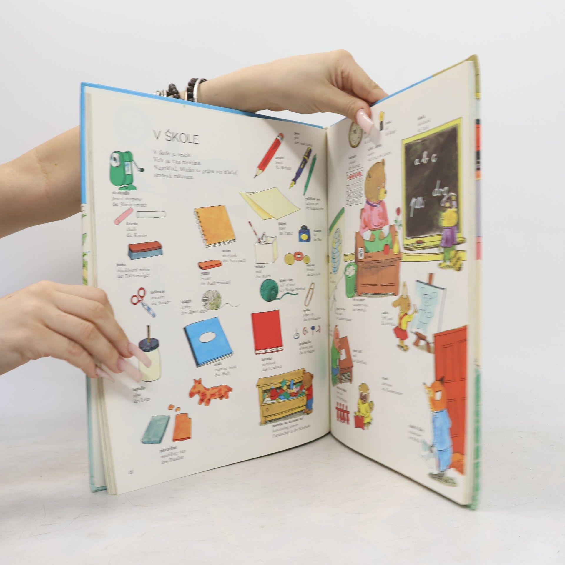 Richard Scarry Veľký obrázkový slovník. Slovensko-anglicko-nemecký