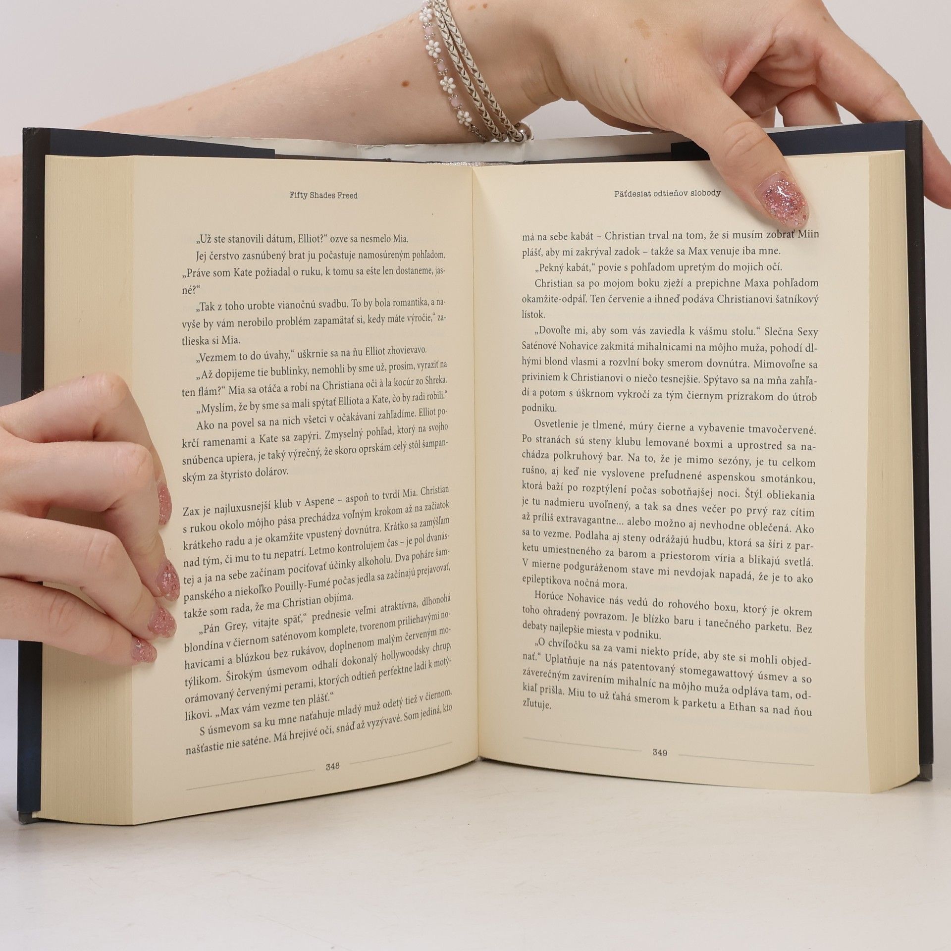 E L James Päťdesiat odtieňov slobody