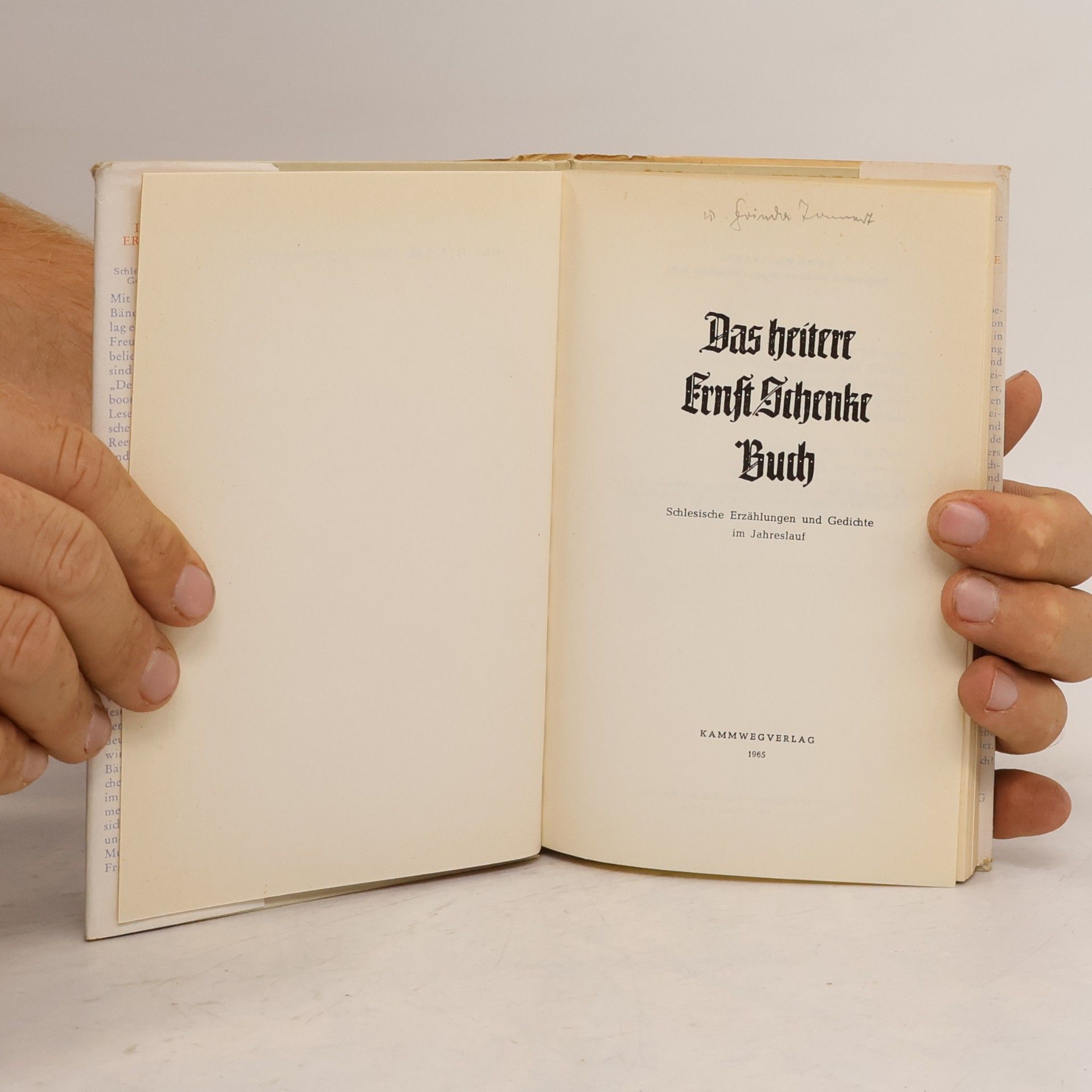 Ernst Schenke Das heitere Ernst Schenke Buch