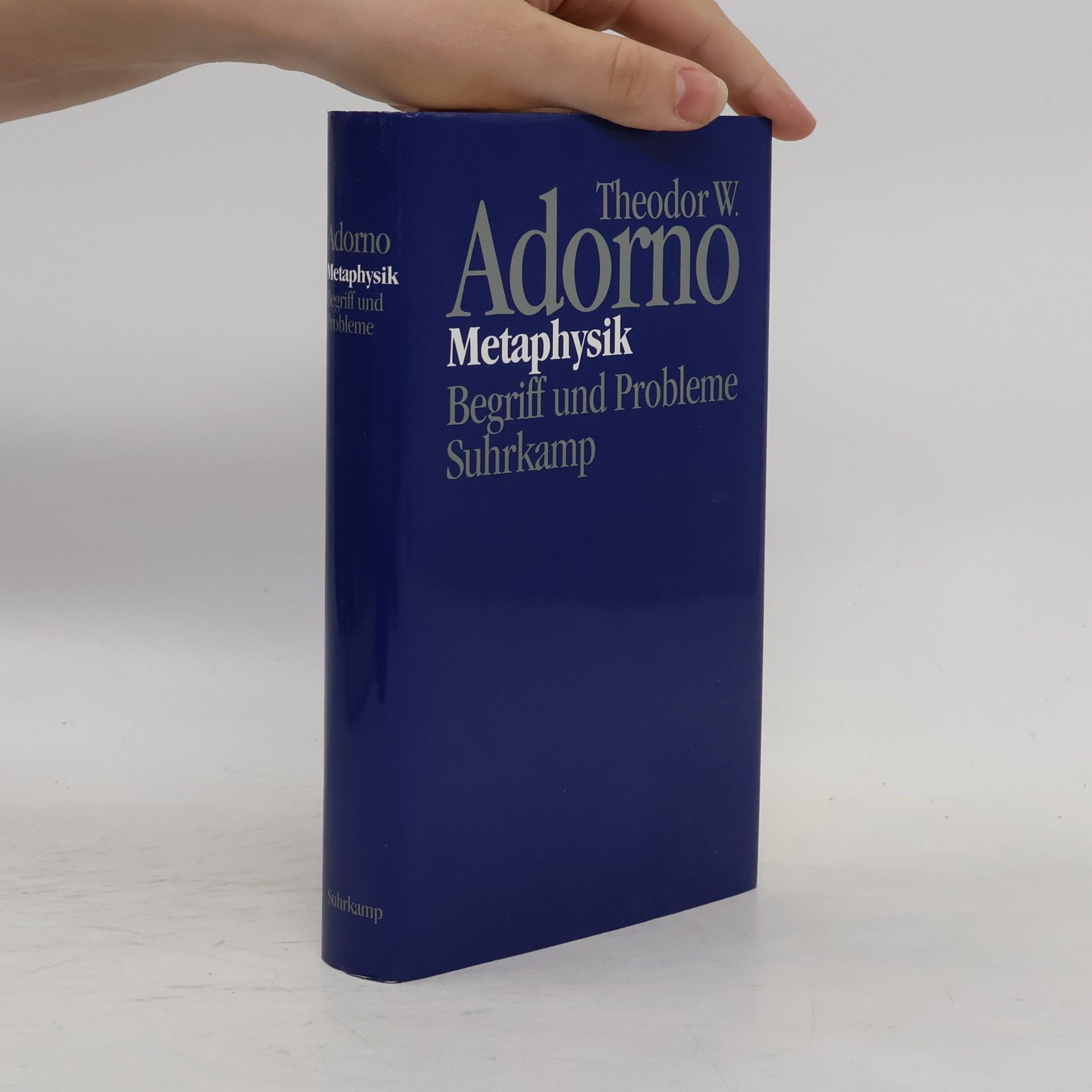 Theodor W. Adorno Nachgelassene Schriften