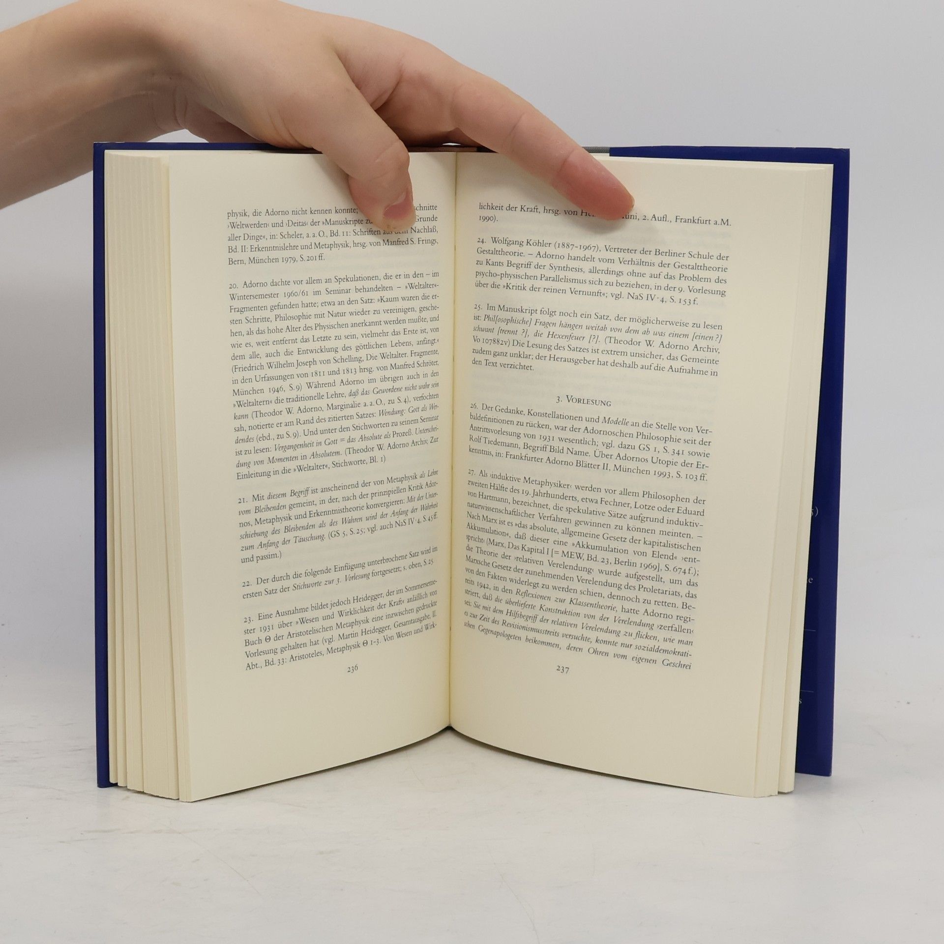Theodor W. Adorno Nachgelassene Schriften