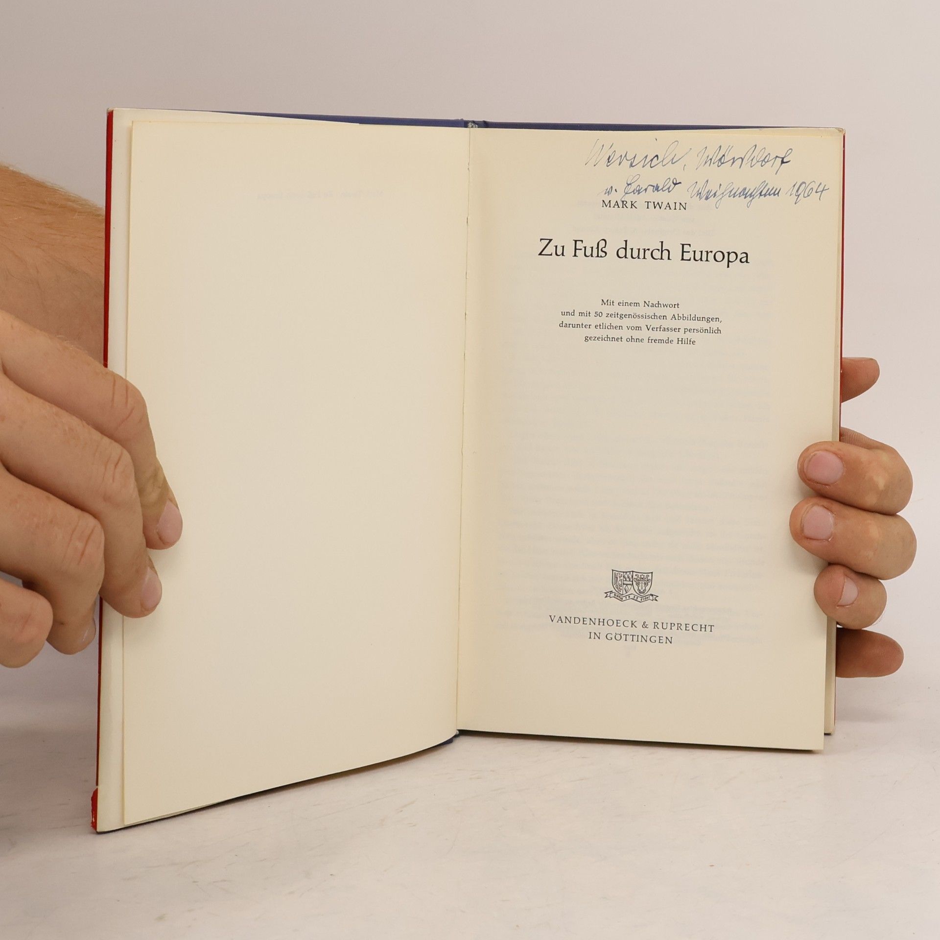 Mark Twain Zu Fuß durch Europa