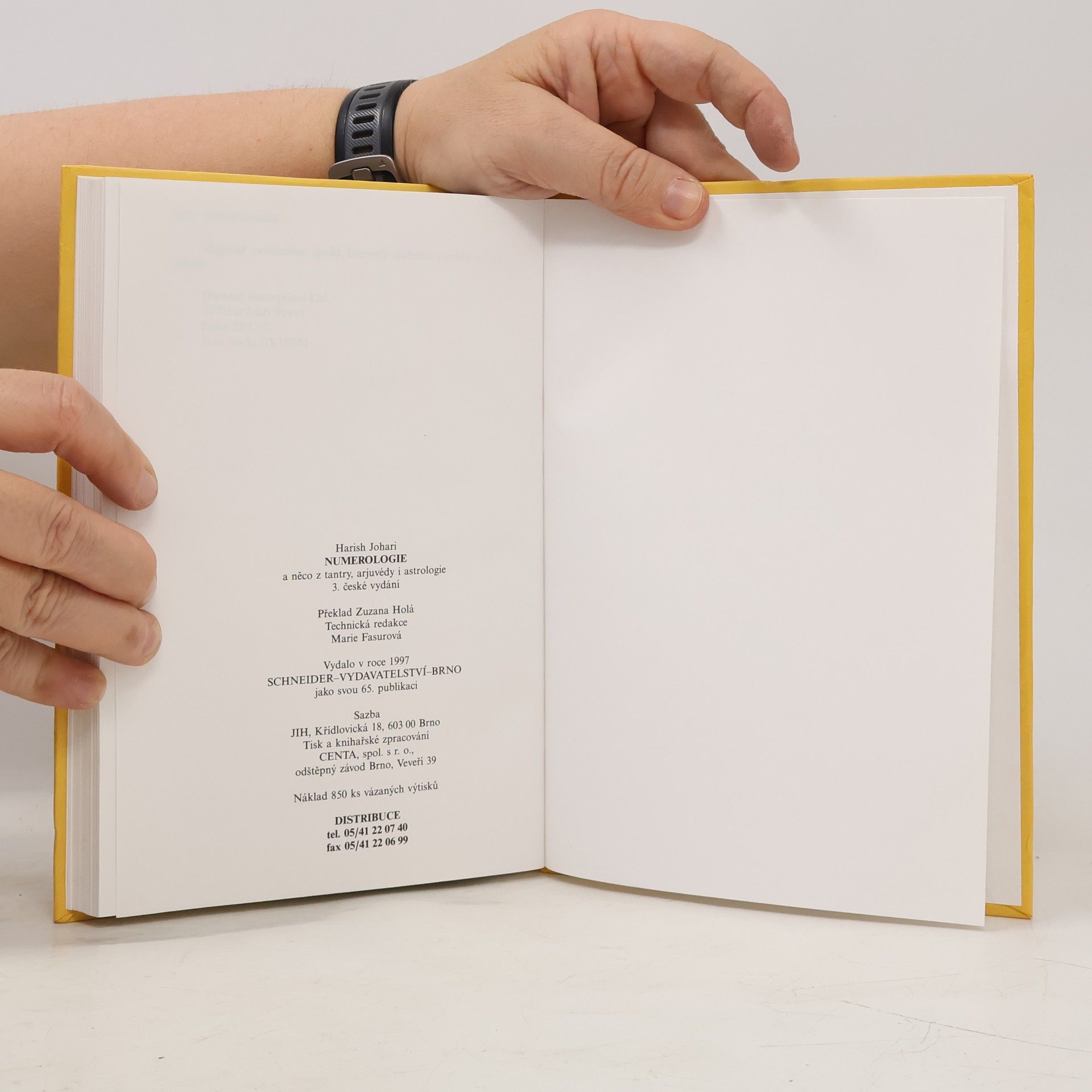 Harish Johari Numerologie a něco z Tantry, Arjuvédy i Astrologie
