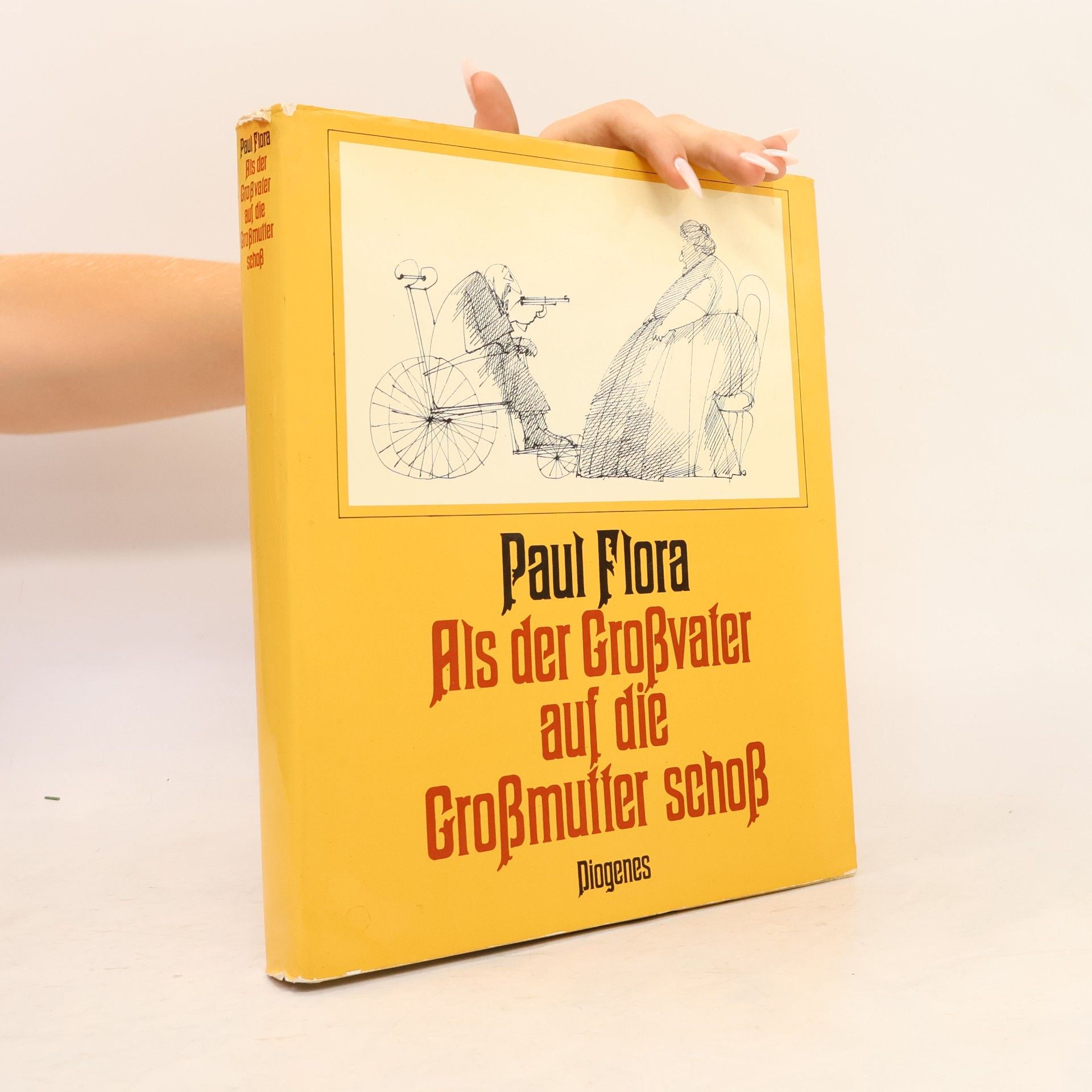 Paul Flora Als der Großvater auf die Großmutter schoß