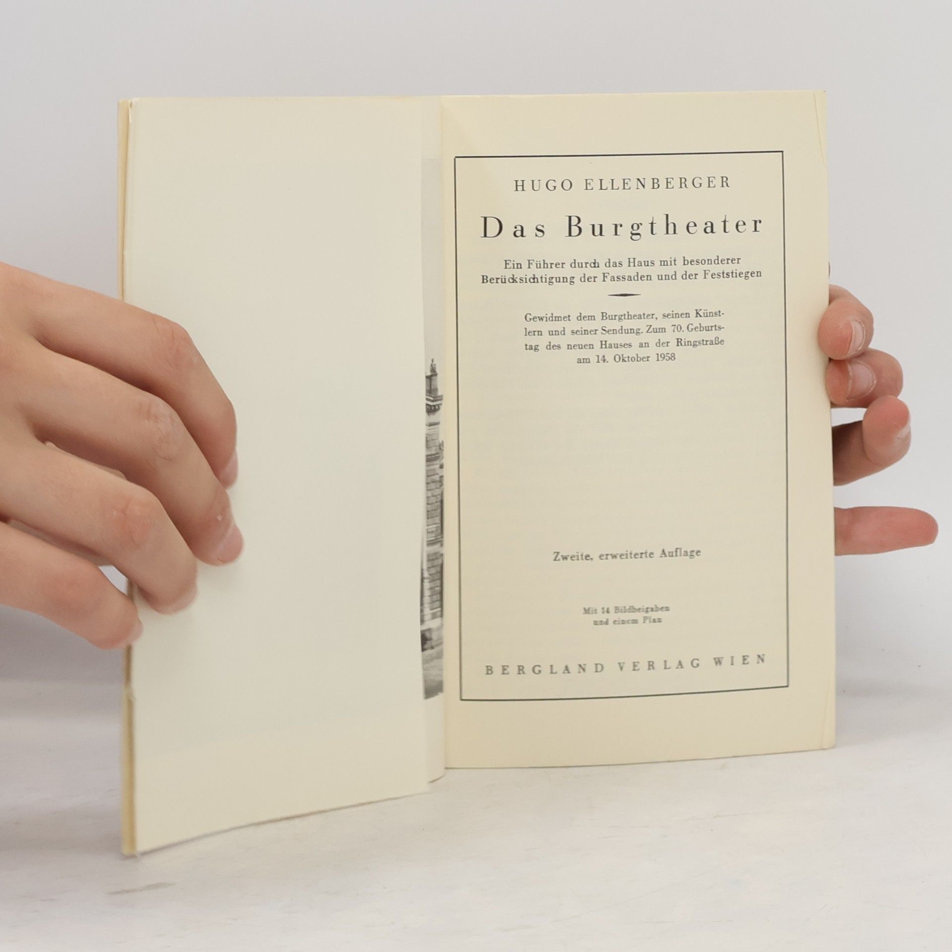 Hugo Ellenberger Das Burgtheater