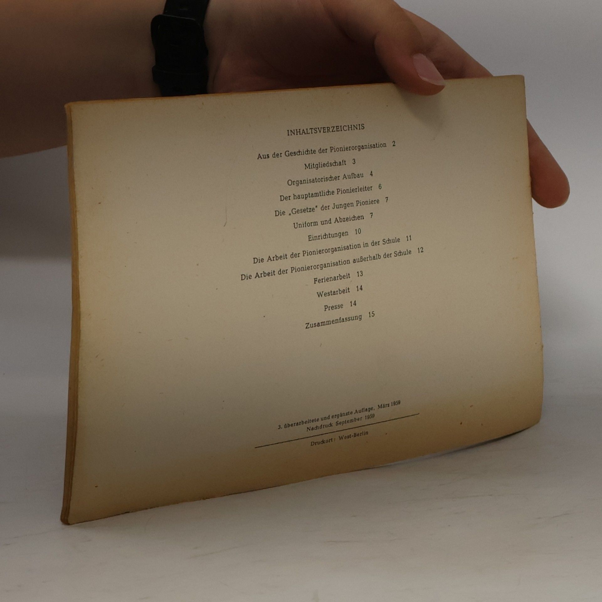 Autorenkollektiv Die Pionierorganisation „Ernst Thälmann“ in der Sowjetzone