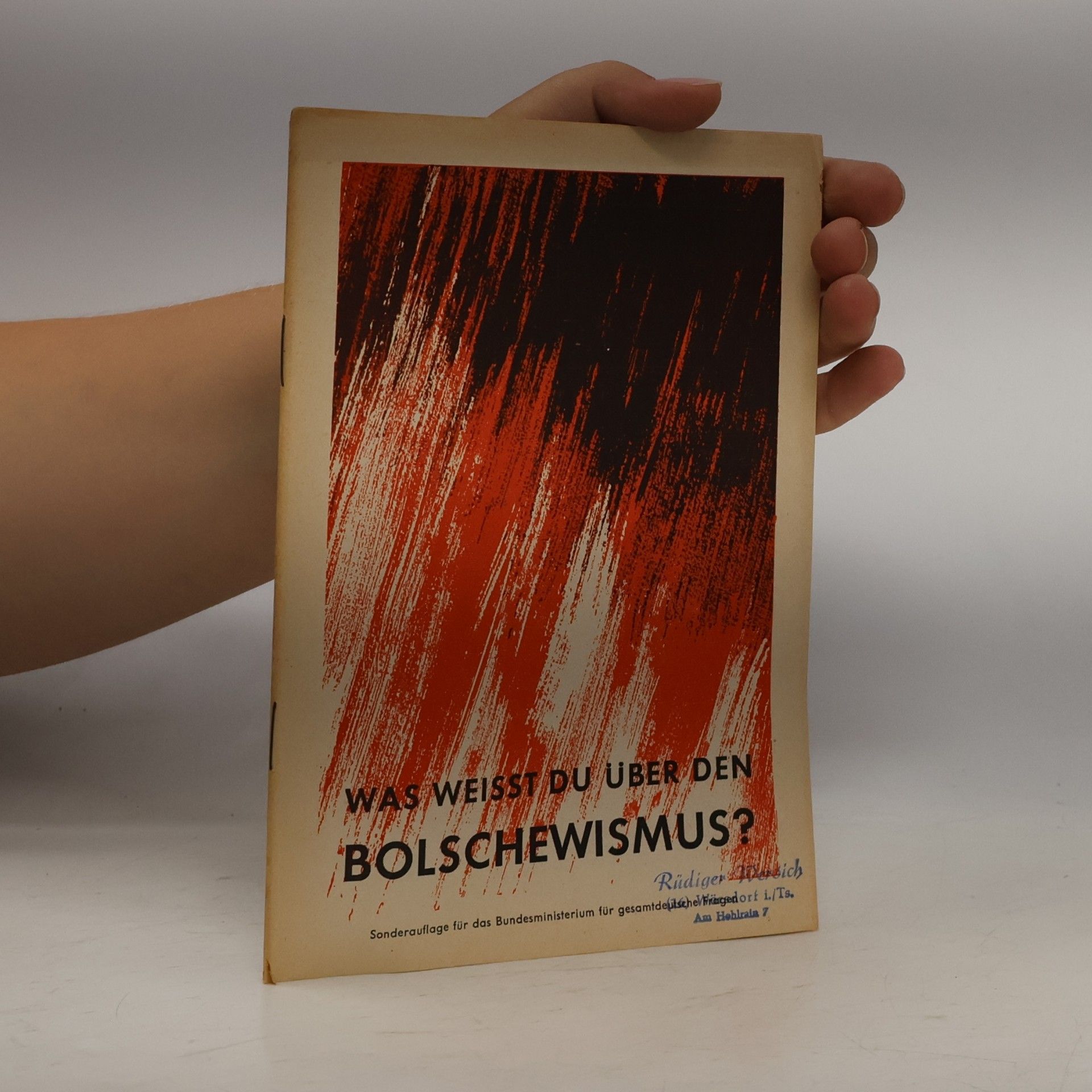 Autorenkollektiv Was weißt du über den Bolschewismus?