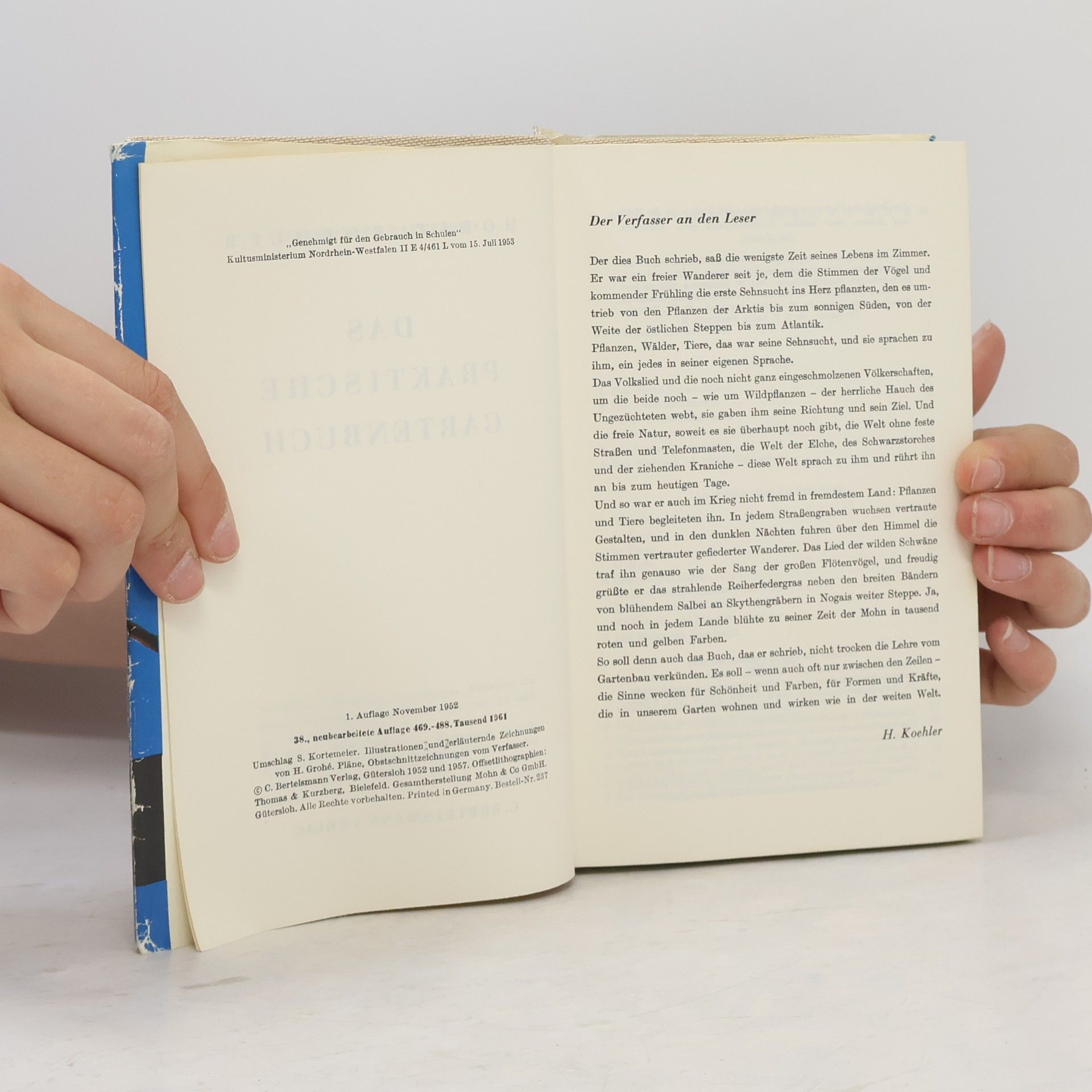 Horst Koehler Das praktische Gartenbuch