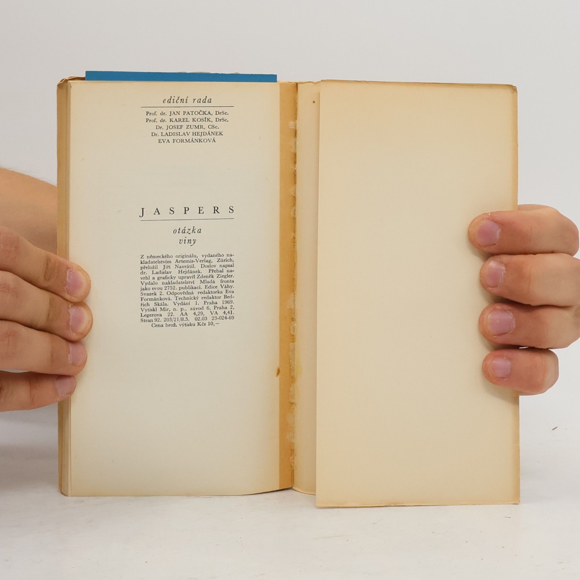 Karl Jaspers Otázka viny