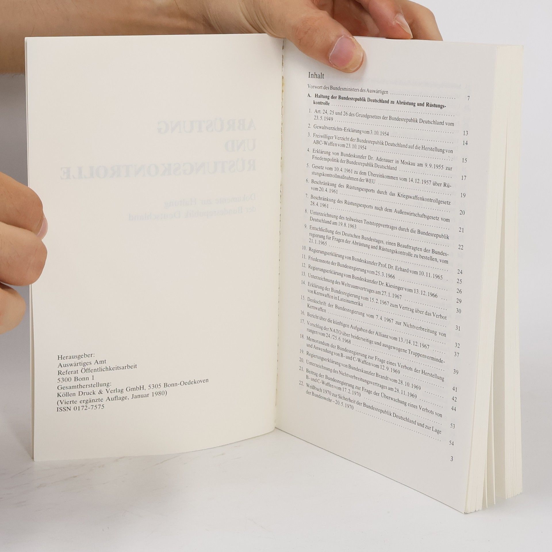 Autorenkollektiv Abrüstung und Rüstungskontrolle