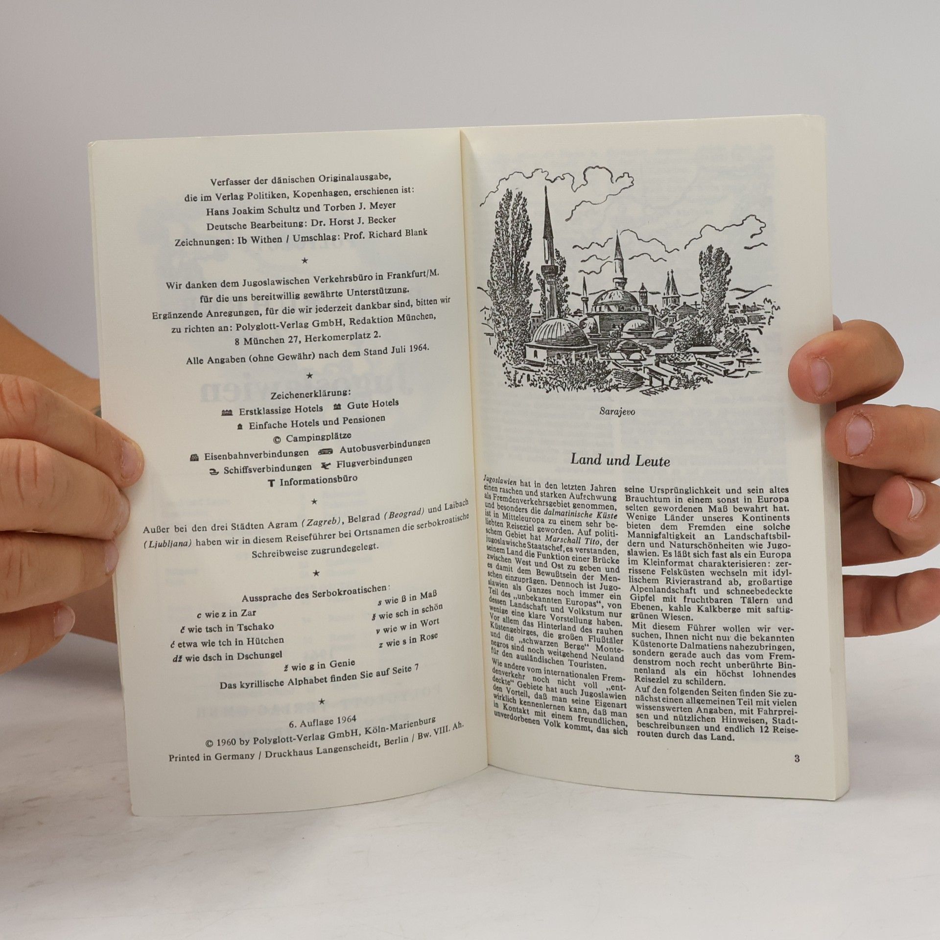 Various authors Reiseführer Jugoslawien