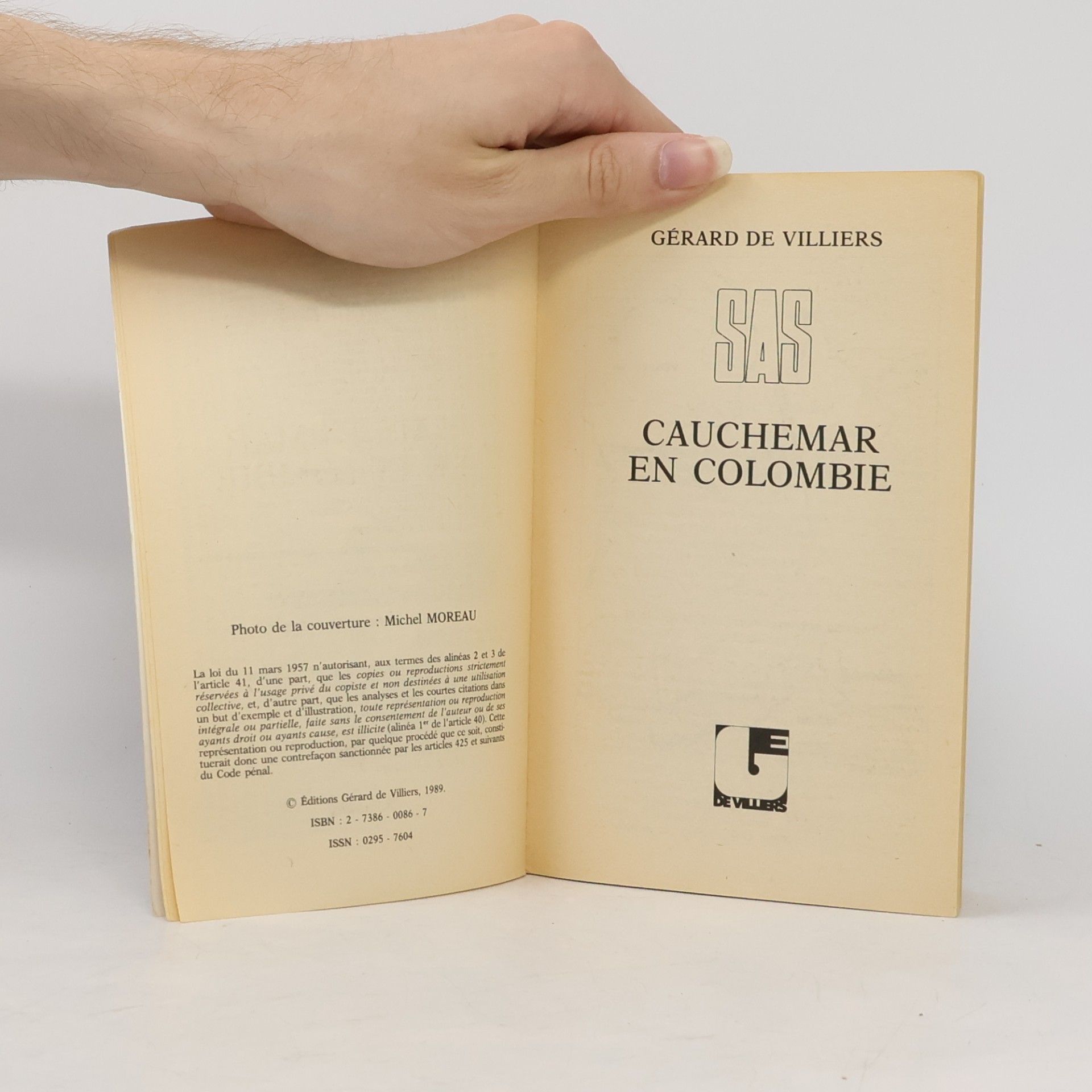Gérard de Villiers SAS - 97: Cauchemar en Colombie