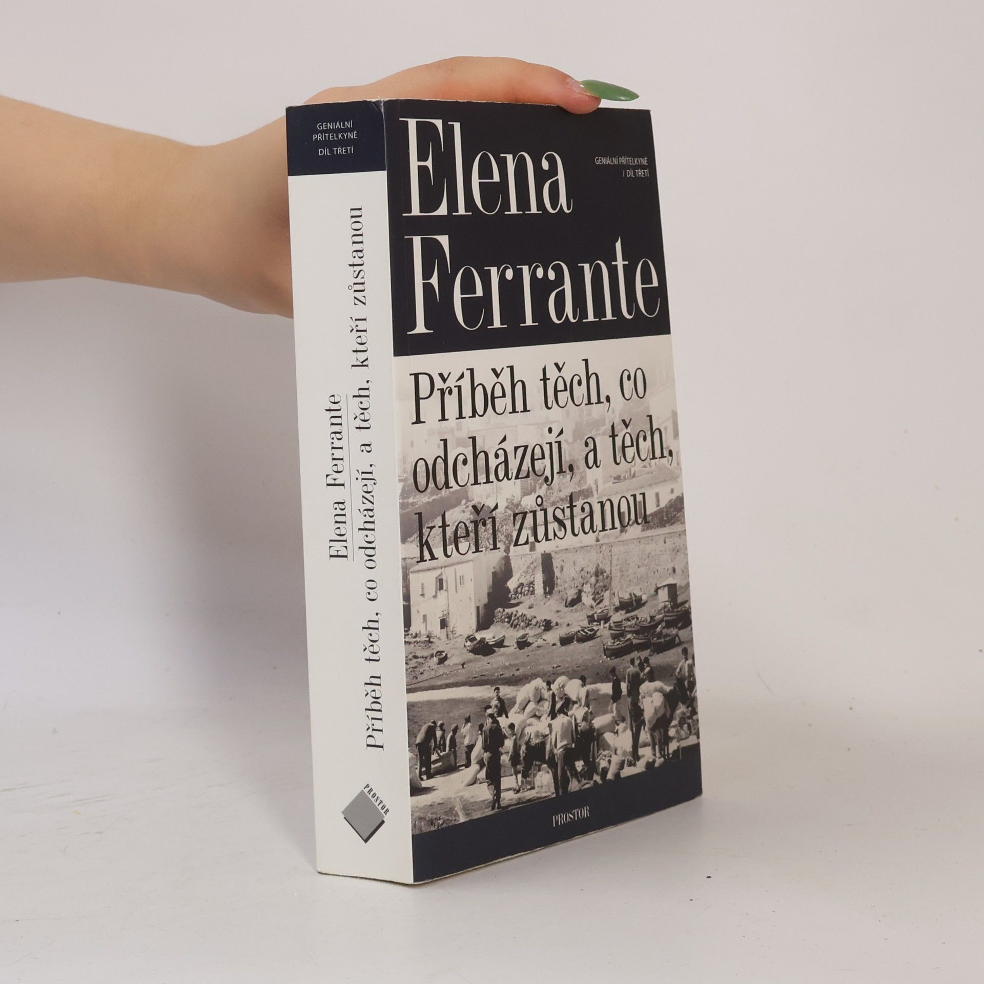 Elena Ferrante Geniální přítelkyně 3. Příběh těch, co odcházejí, a těch, kteří zůstanou