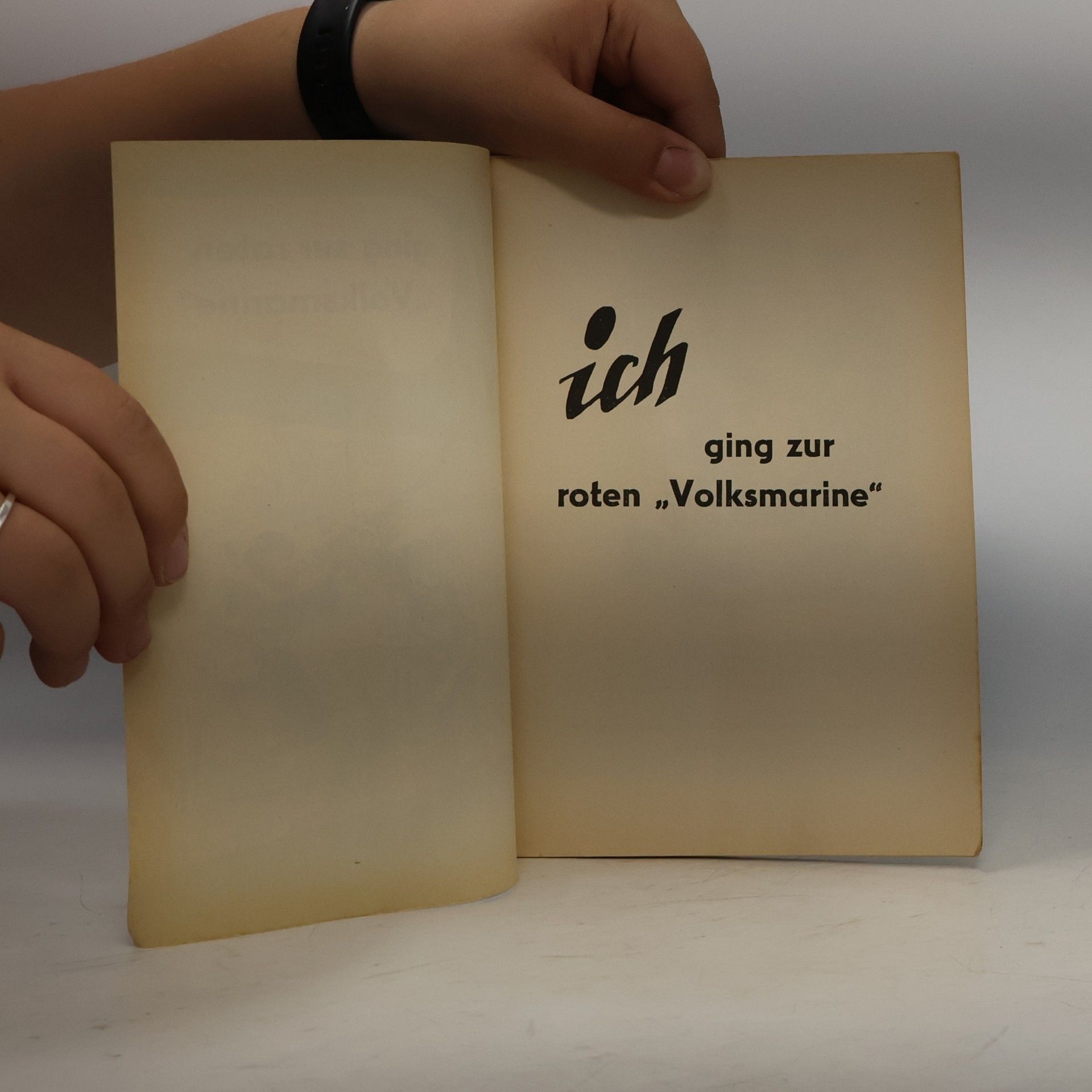 anonym Ich ging zur roten „Volksmarine“