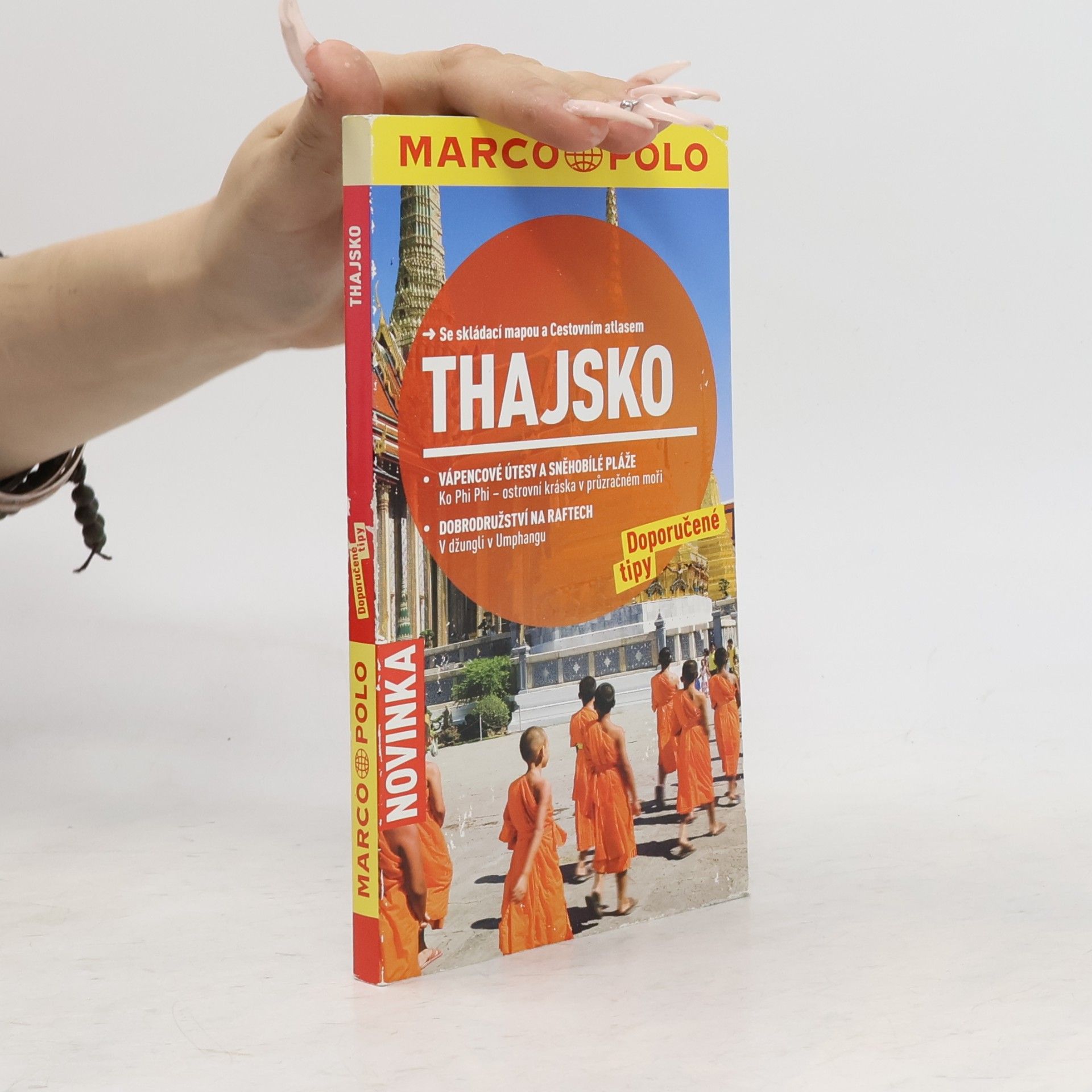 Wilfried Hahn Thajsko. Doporučené tipy. Se skládací mapou a cestovním atlasem