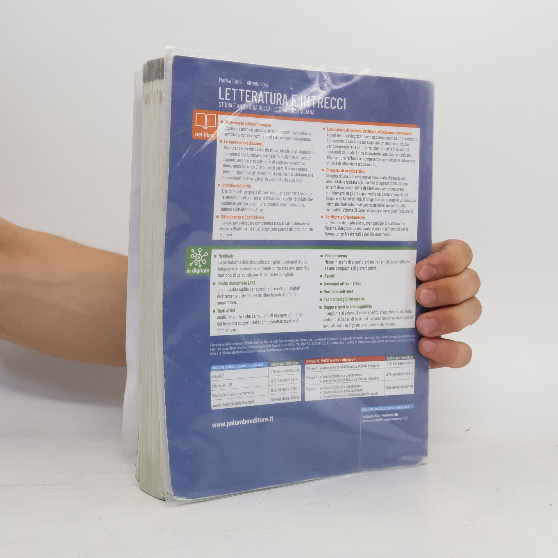 Marisa Carlá Letteratura e intrecci. Tra saperi, territorio, ambiente e cittadinanza attiva. Per il triennio delle scuole superiori. Con e-book. Con espansione online