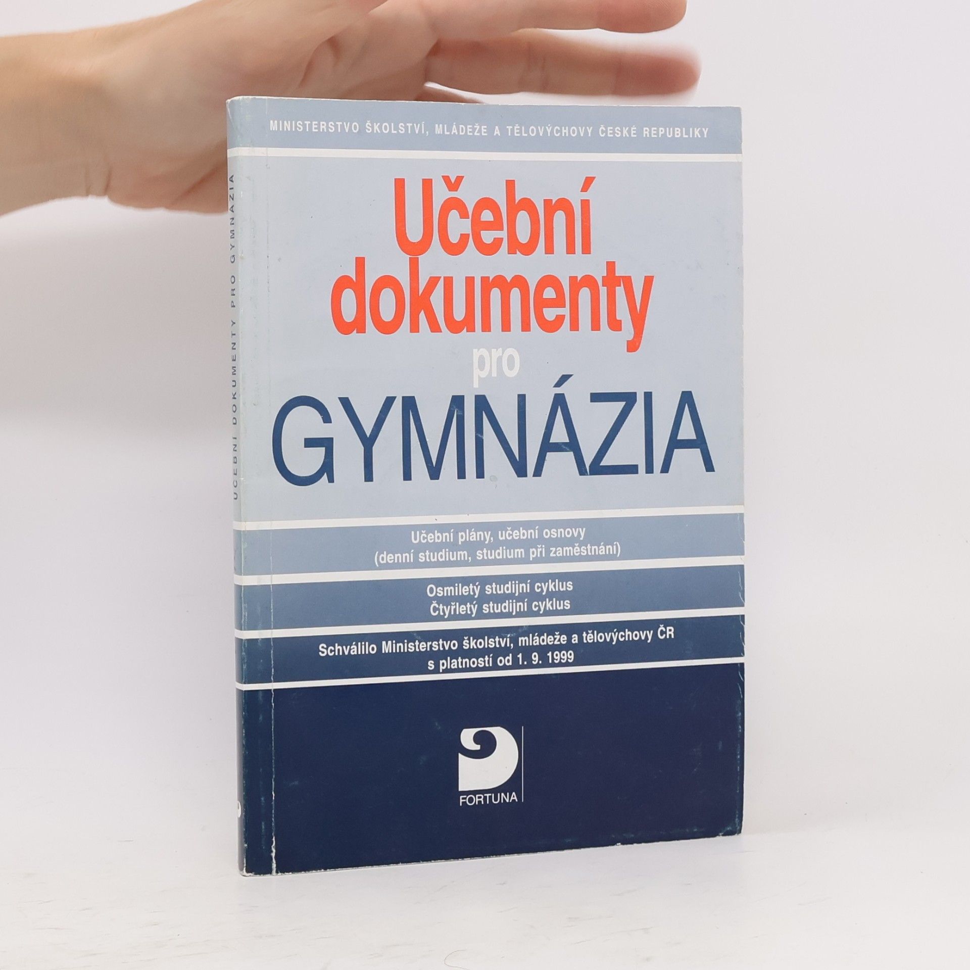 Autores varios Učební dokumenty pro gymnázia
