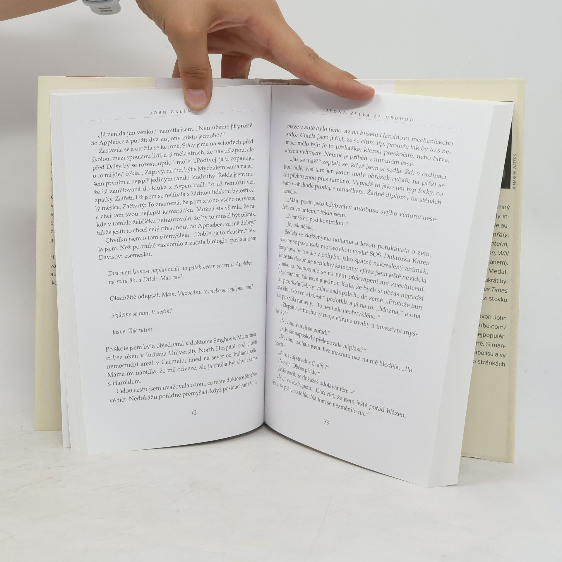 John Green Jedna želva za druhou