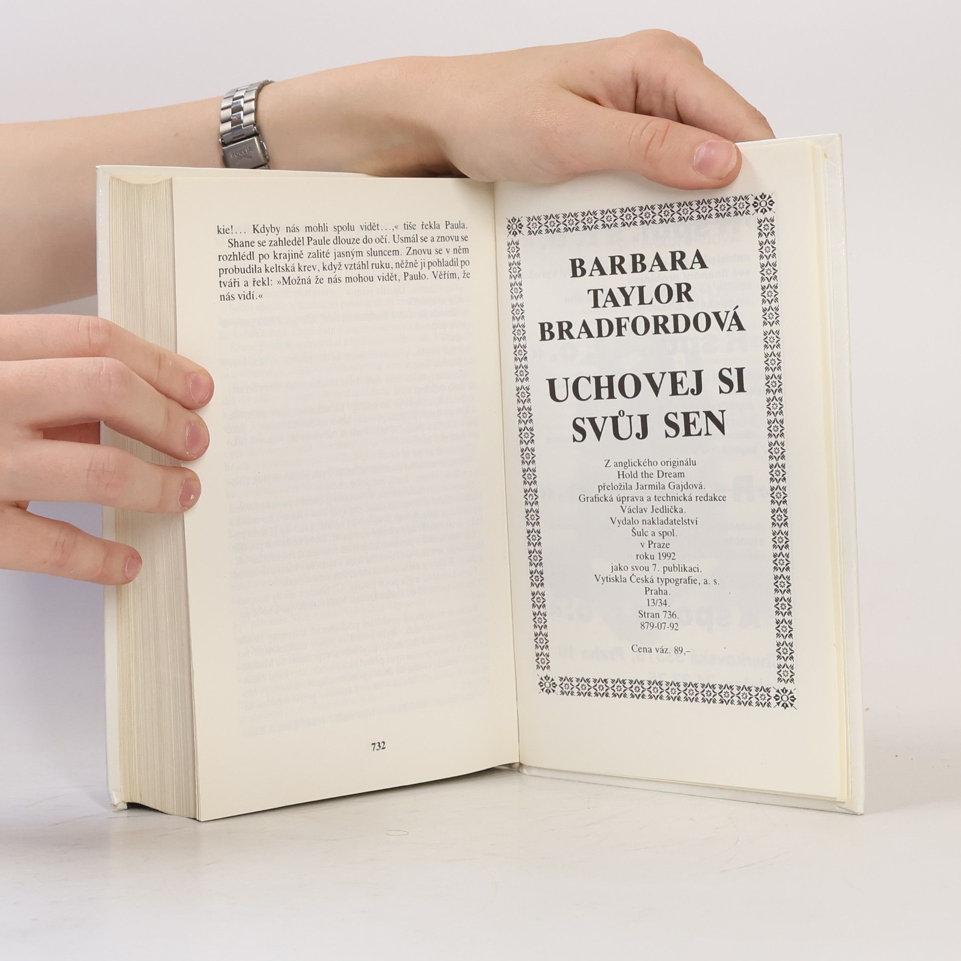 Barbara Taylor Bradford Uchovej si svůj sen