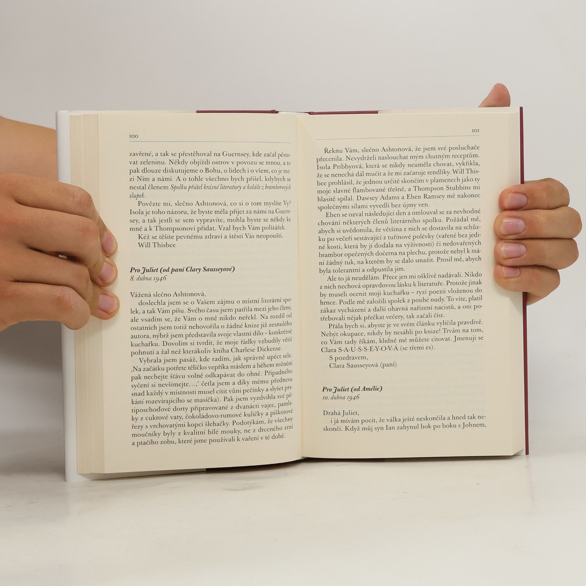 Mary Ann Shaffer Spolek přátel krásné literatury a bramborových koláčů