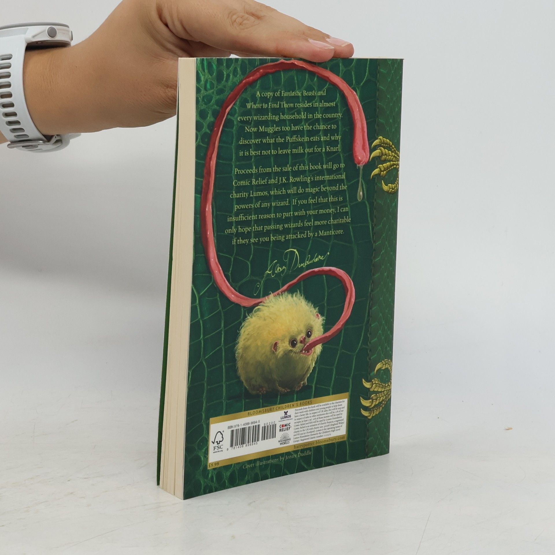 J. K. Rowling Fantastic Beasts and where to find them: Newt Scamander