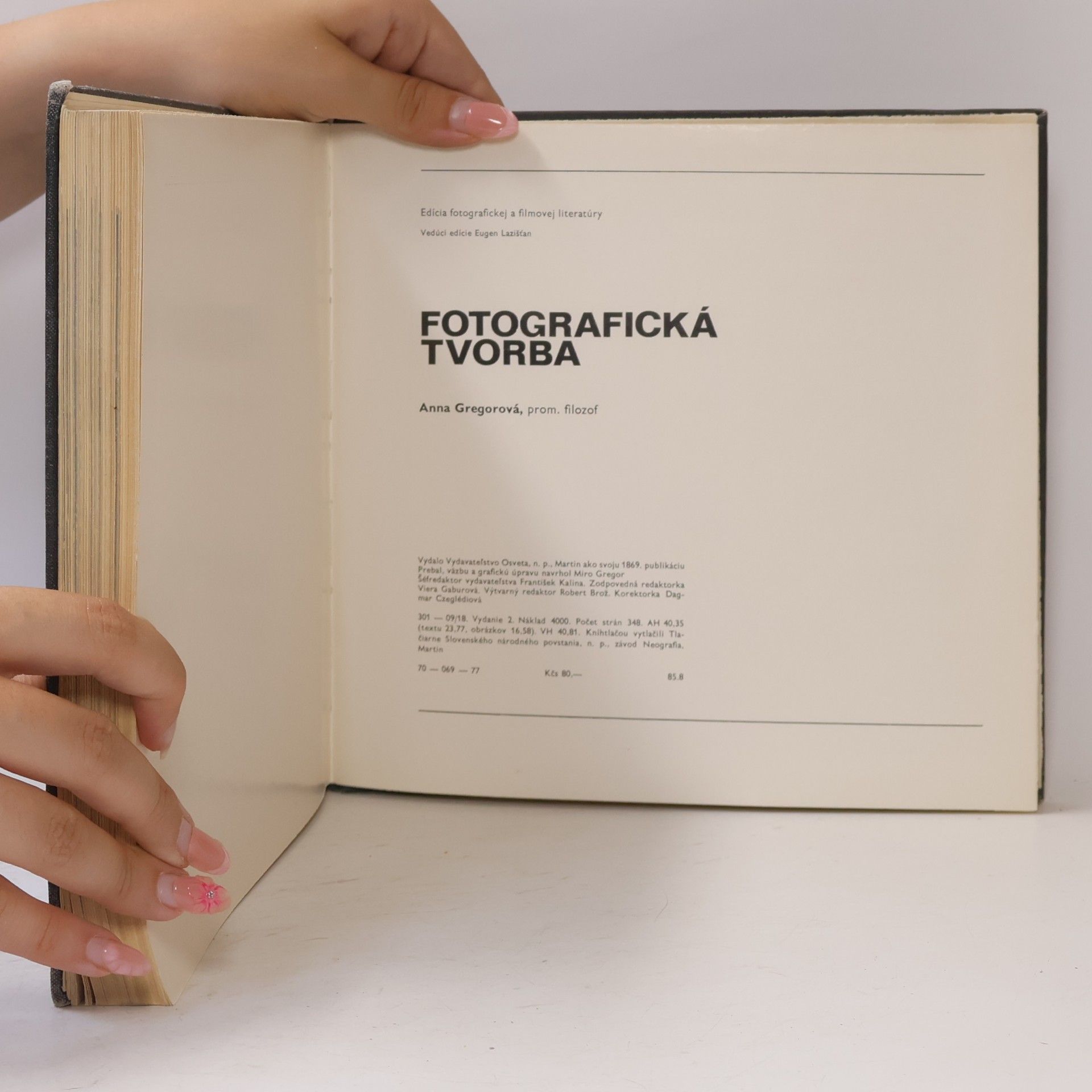 Anna Gregor Fotografická tvorba