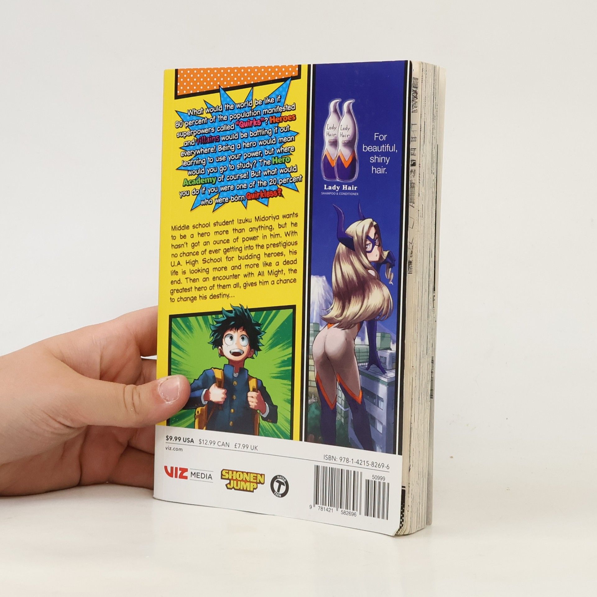 Kóhei Horikoši My Hero Academia. Vol. 1, Izuku Midoriya - Origin