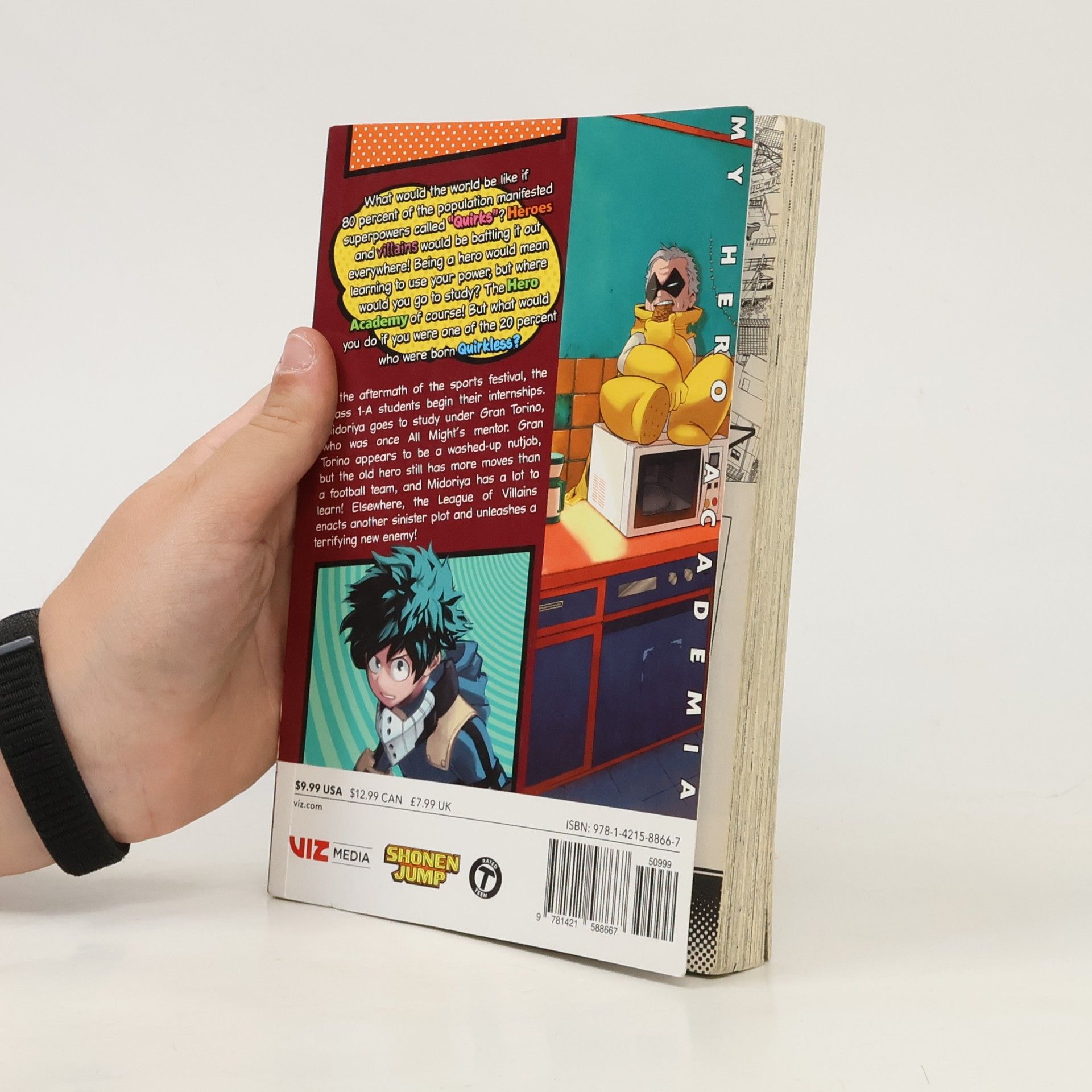 Kóhei Horikoši My Hero Academia. Vol. 6, struggling