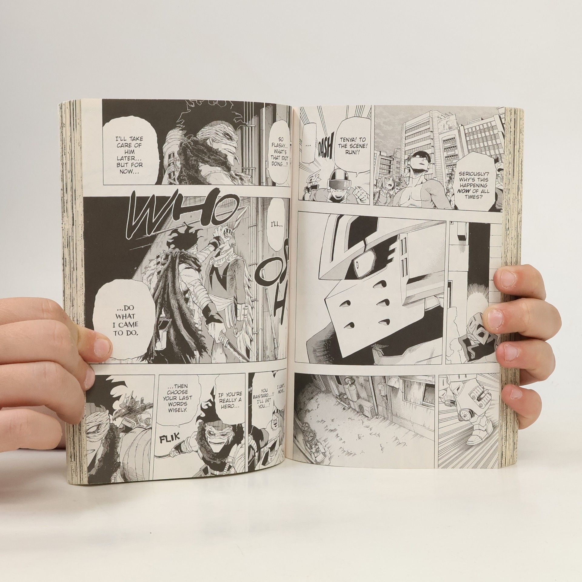 Kóhei Horikoši My Hero Academia. Vol. 6, struggling