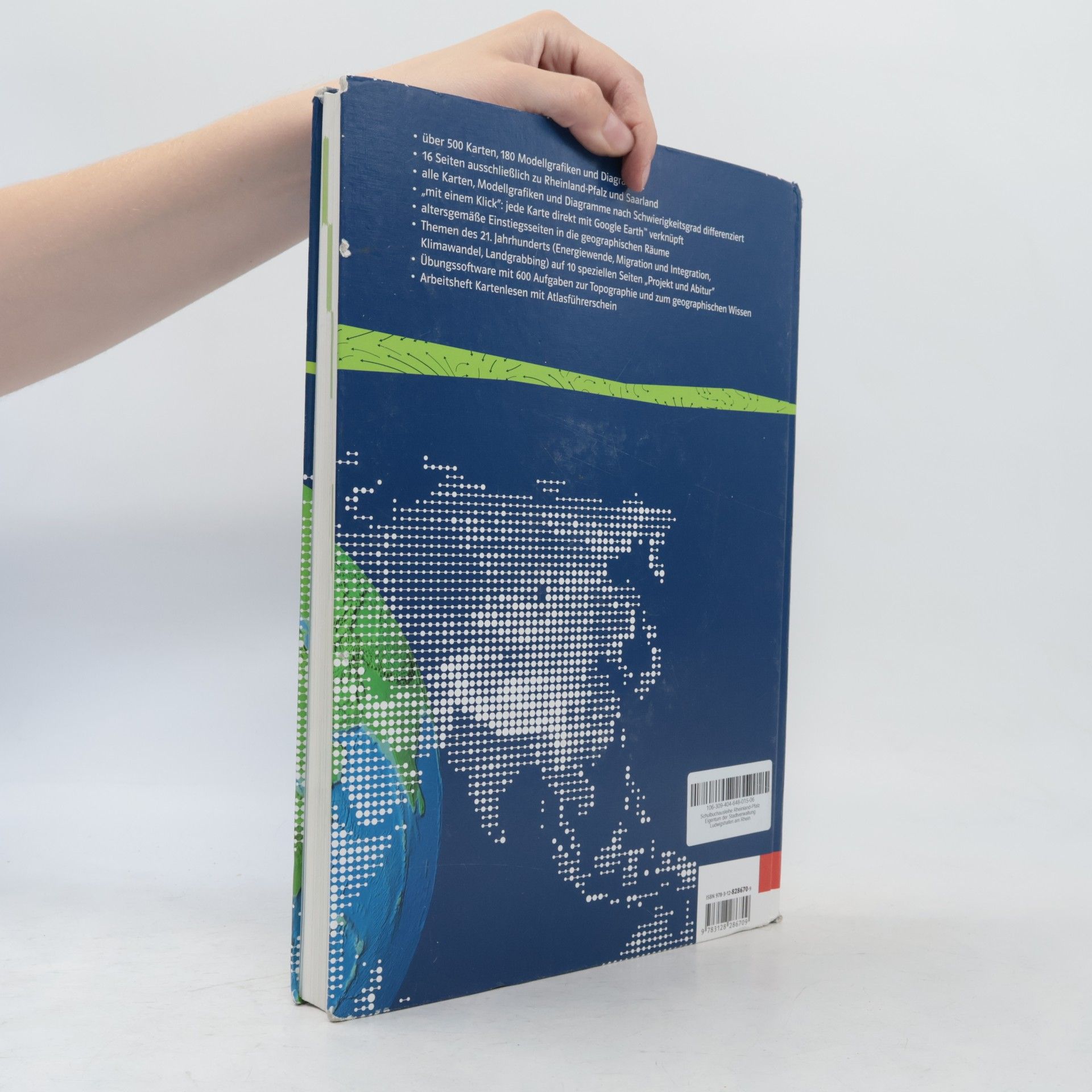 KLETT Weltatlas Medienpaket, Arbeitsheft Kartenlesen mit Atlasführerschein