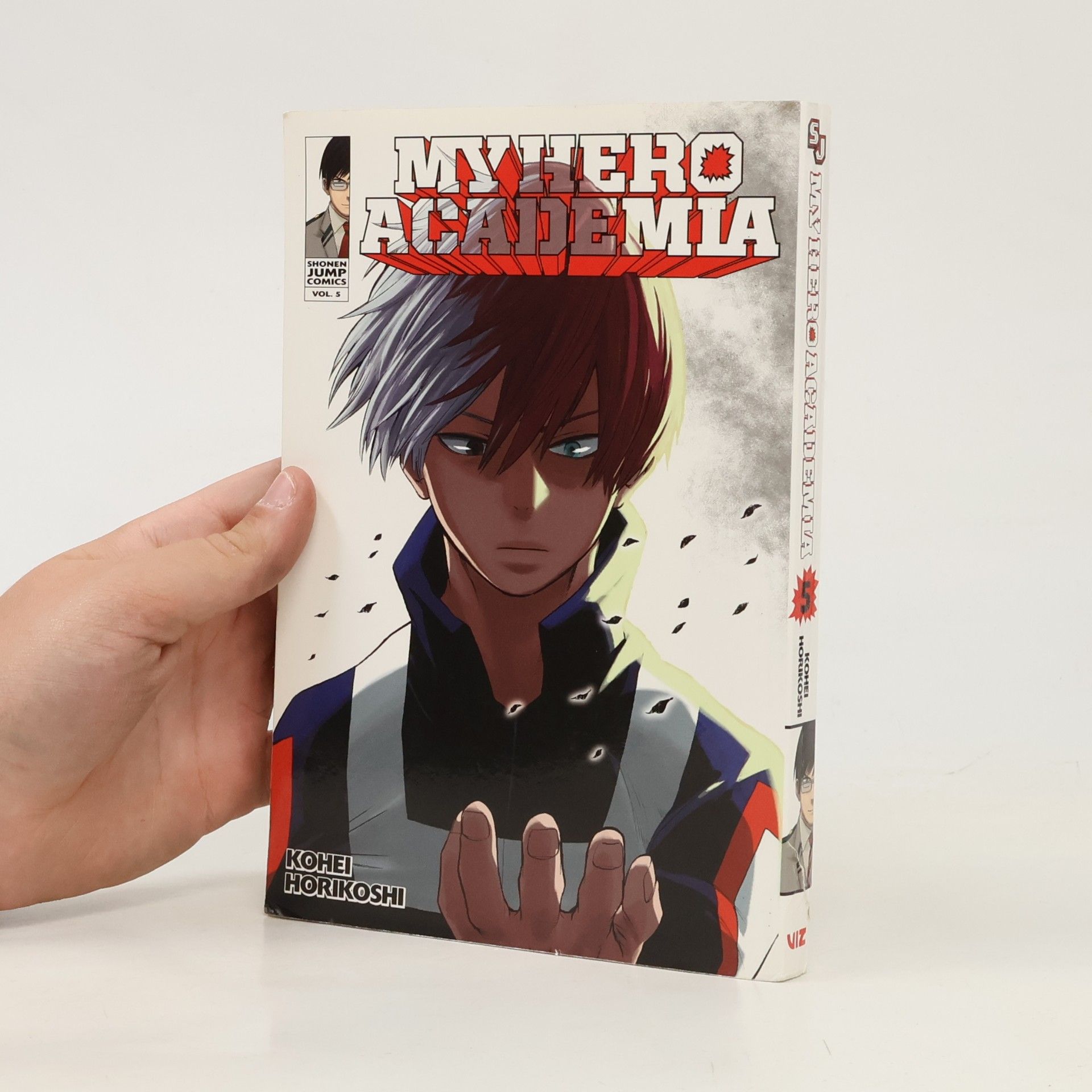 Kōhei Horikoshi My Hero Academia. Vol. 5, shoto todoroki: origin