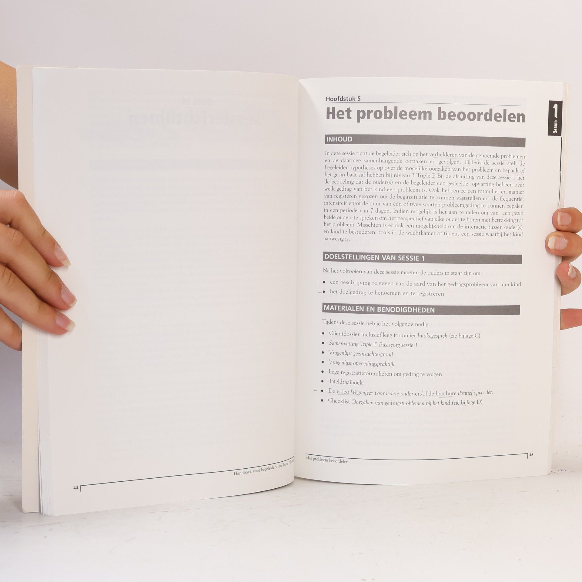Collectif d'auteurs Handboek voor begeleiders van Triple P Basiszorg