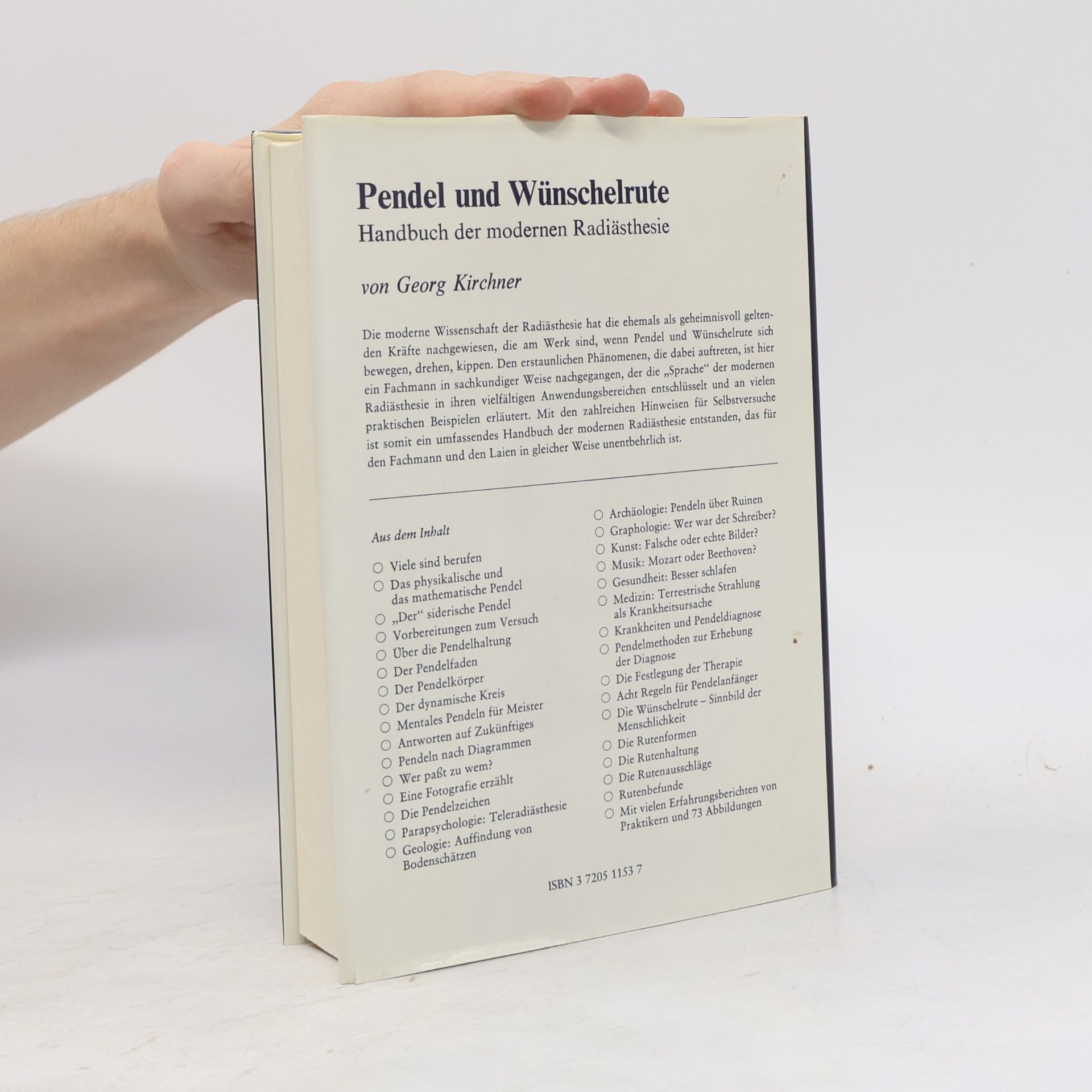 Georg Kirchner Pendel und Wünschelrute