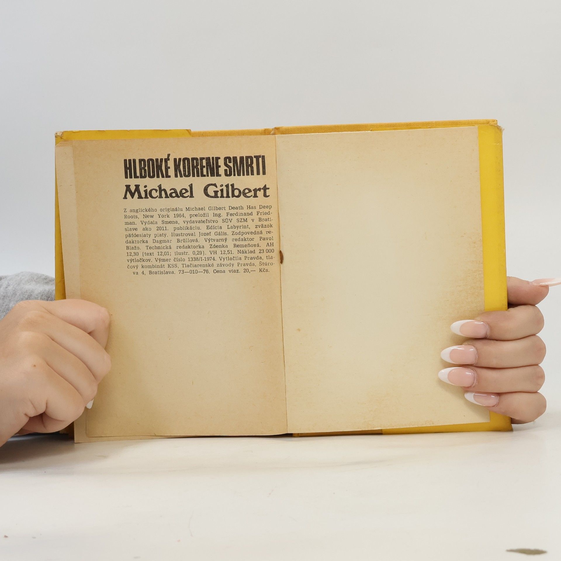 Michael Gilbert Hlboké korene smrti