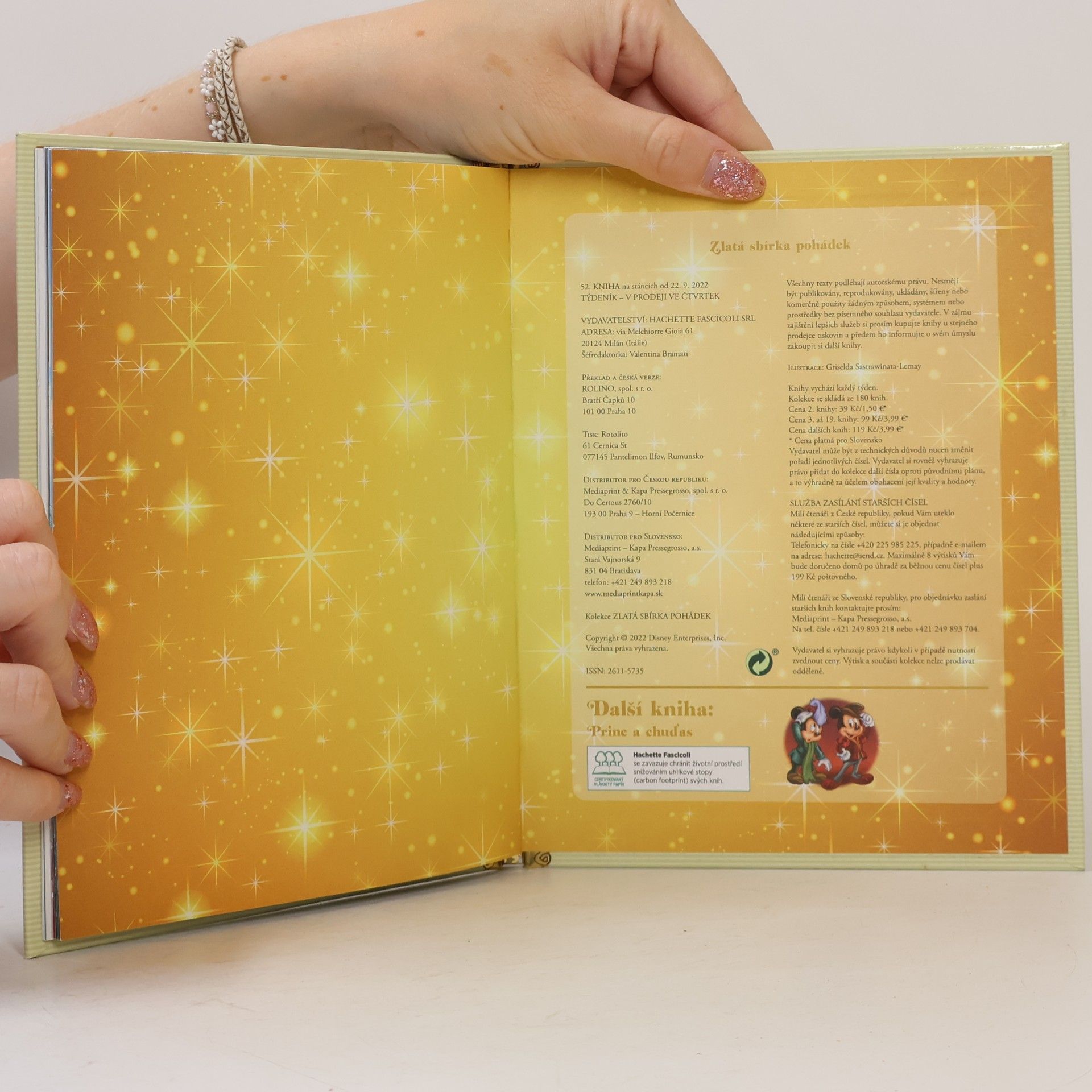 Collectif d'auteurs Zlatá sbírka pohádek 52. Odvážná Vaiana. Legenda o konci světa