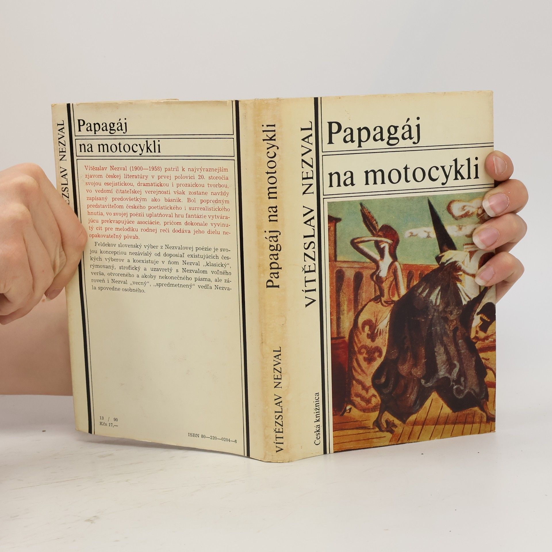 Vítězslav Nezval Papagáj na motocykli