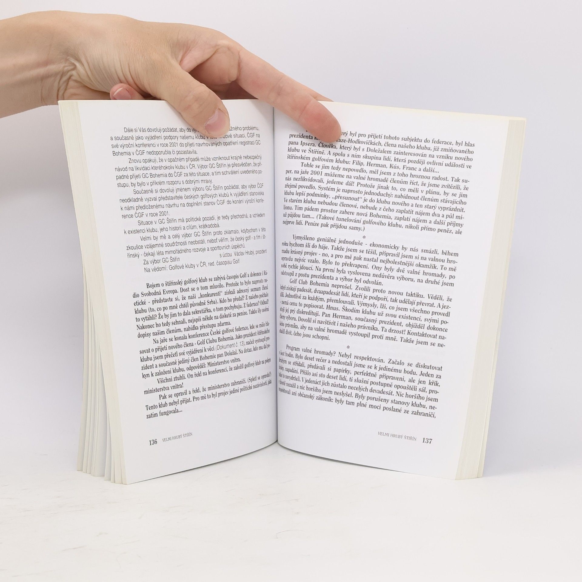 Ota Sládek Velmi hrubý Štiřín. O člověku, do jehož života fatálně zasáhla česká politika