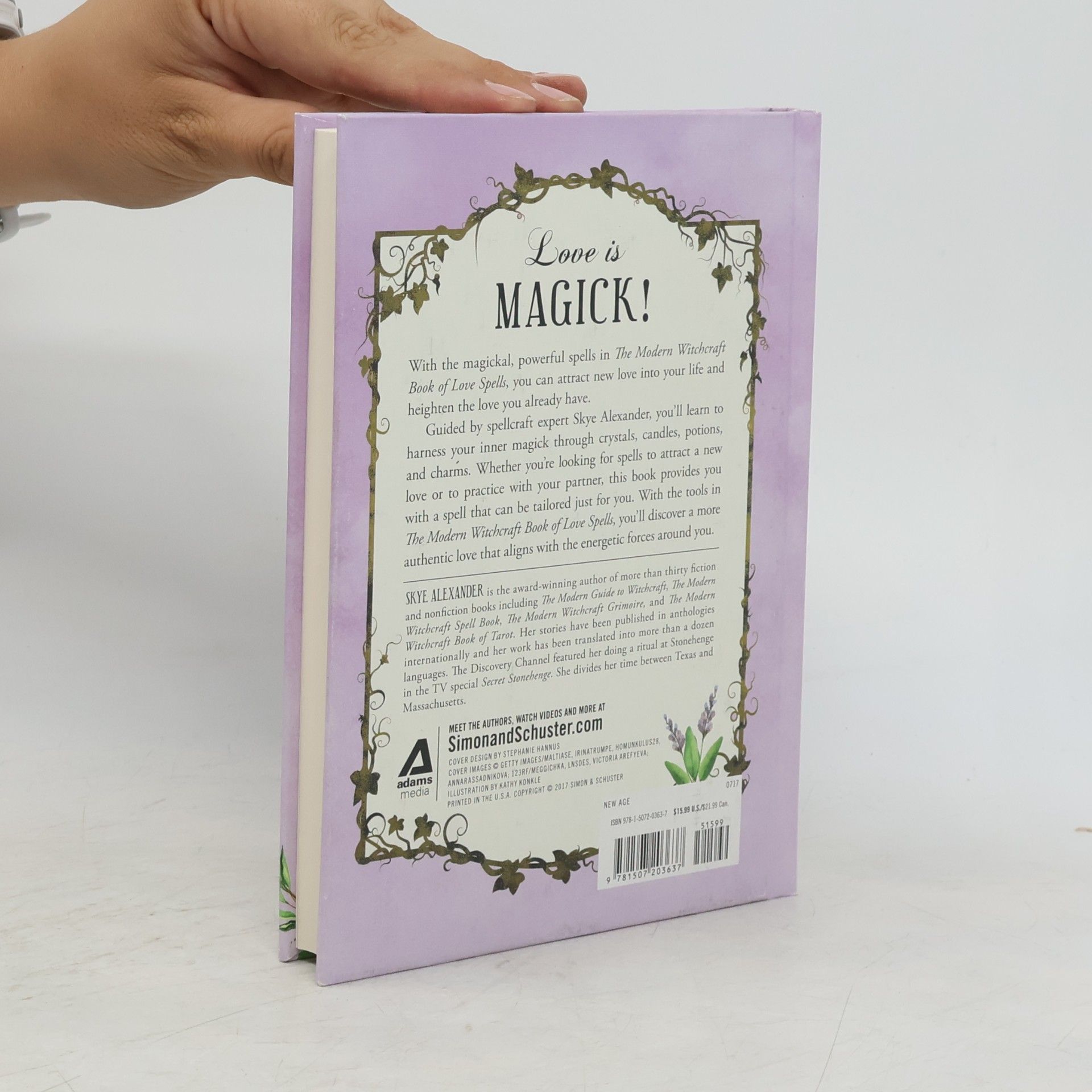 Skye Alexander The Modern Witchcraft Book of Love Spells